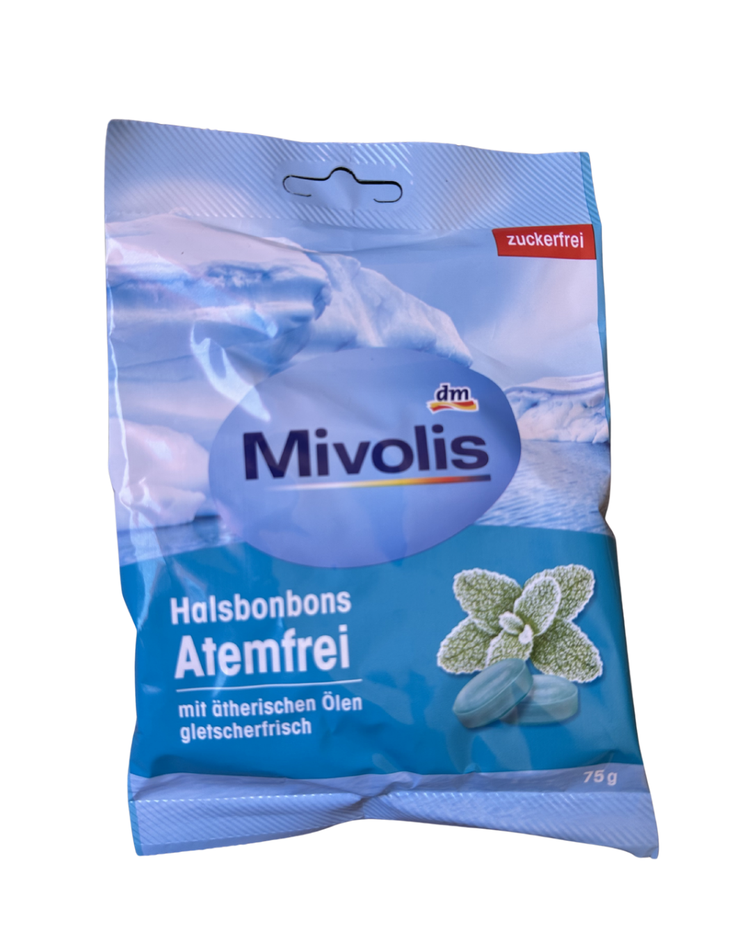 Pastilles Gorge Atemfrei Fraîcheur 75g - أقراص منعشة بالنعناع