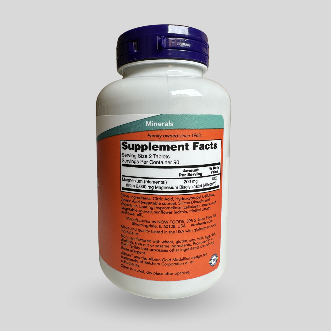 Magnesium Glycinate 180 comprimés – مغنيسيوم غليسينات