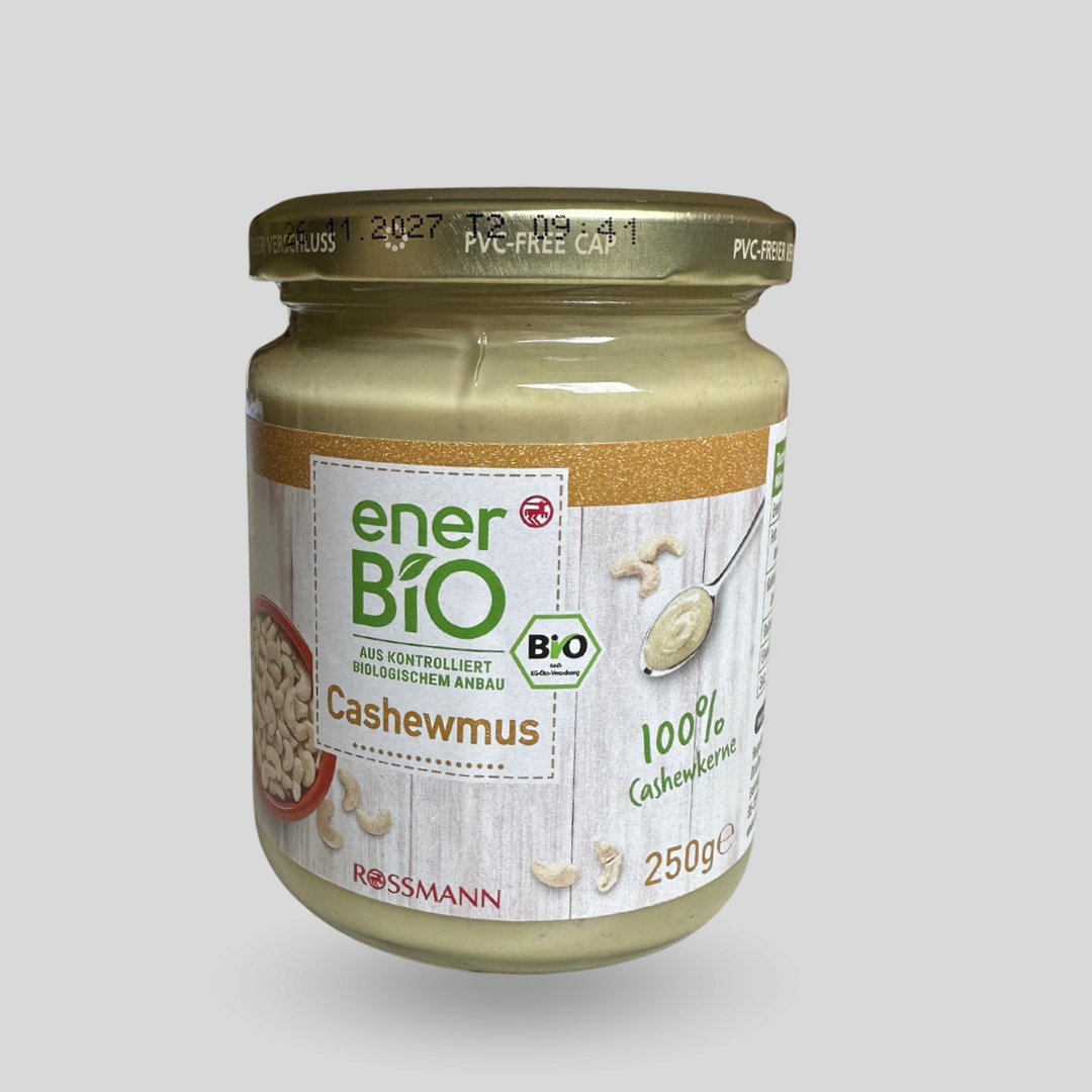 Purée de Noix de Cajou 100% pure Bio 250g – زبدة الكاجو طبيعية بدون إضافات