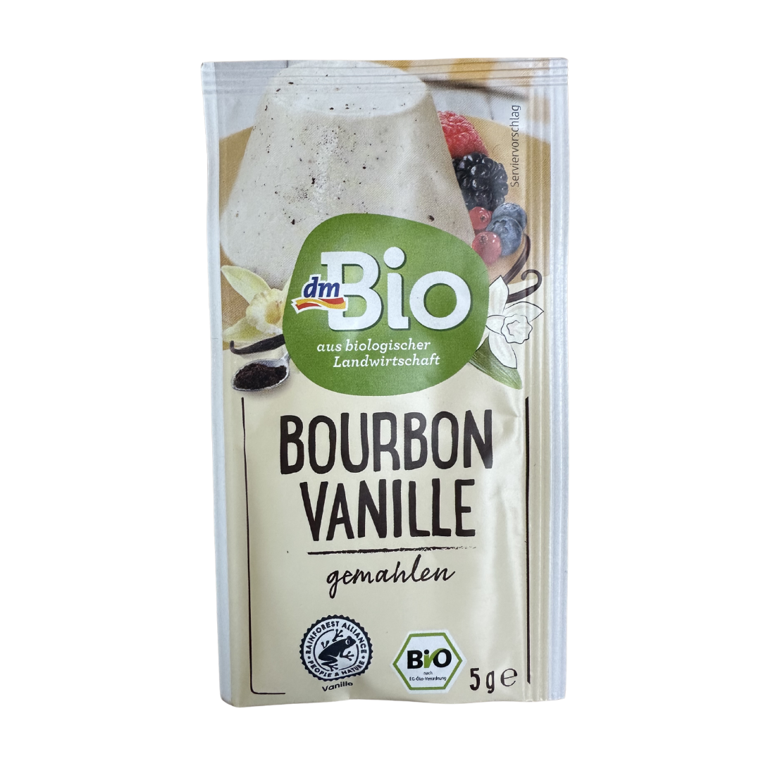 Poudre de Vanille Bourbon Bio - 100% Pure de Madagascar - 5g- فانيليا بوربون المطحونة العضوية