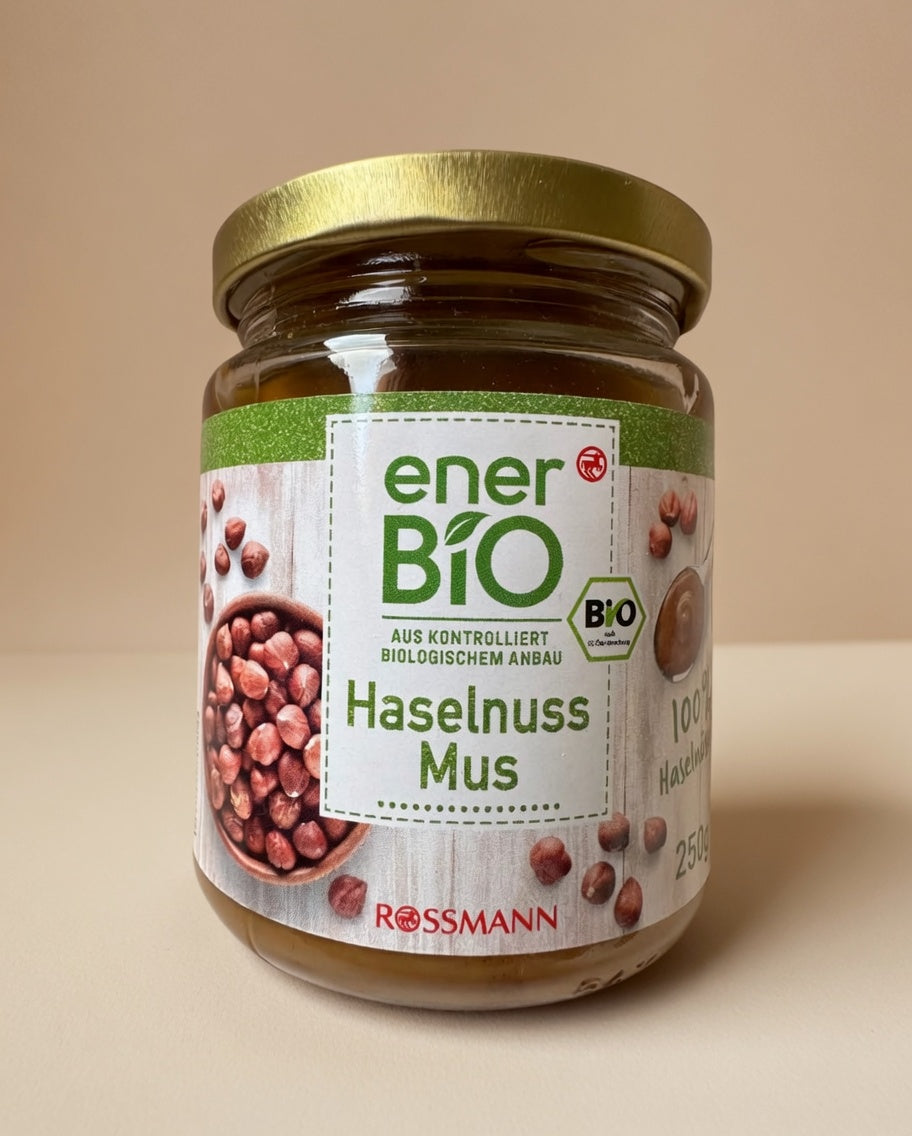 Pate a tartiner 100% Noisettes BIO 250g زبدة البندق البيو