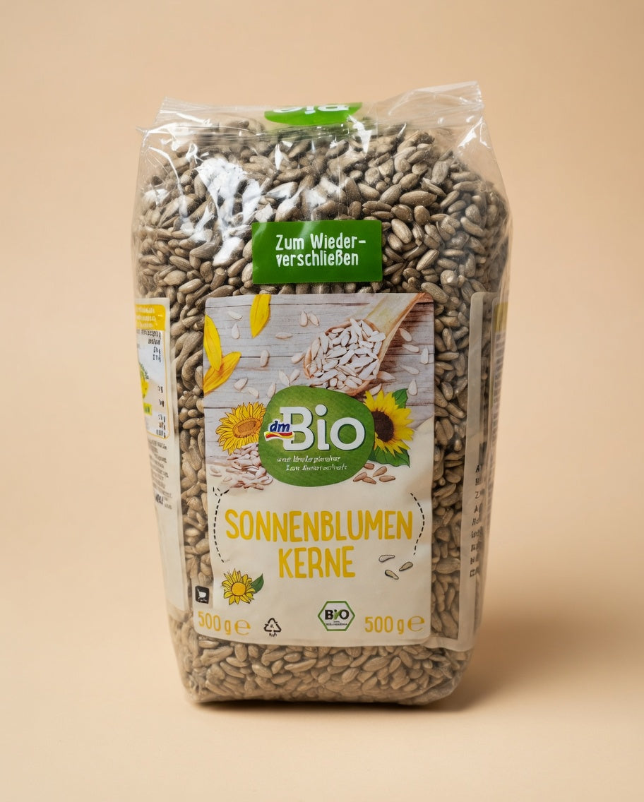 Graines de Tournesol Bio Décortiquées 500g – بذور دوار الشمس المقشّرة العضوية