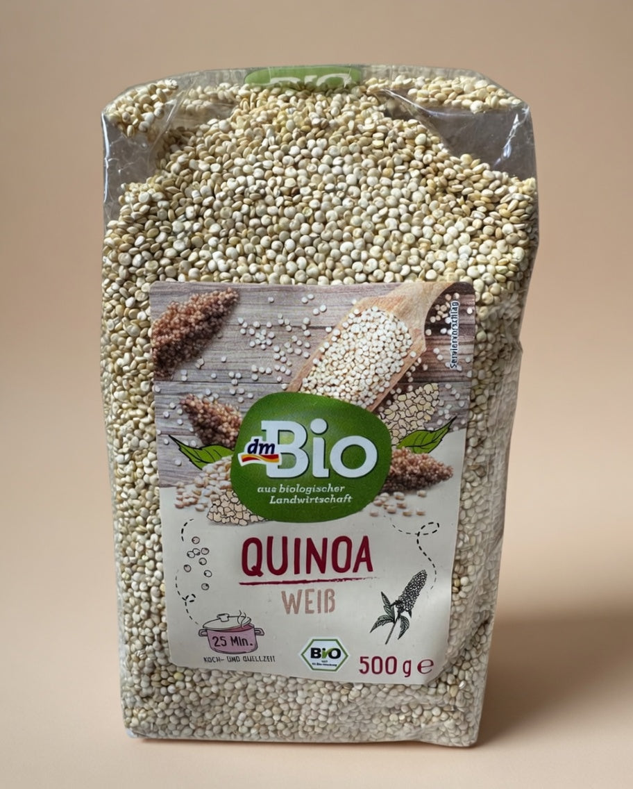 Quinoa Blanc Bio 500g – الكينوا البيضاء العضوية غنية بالبروتين والألياف