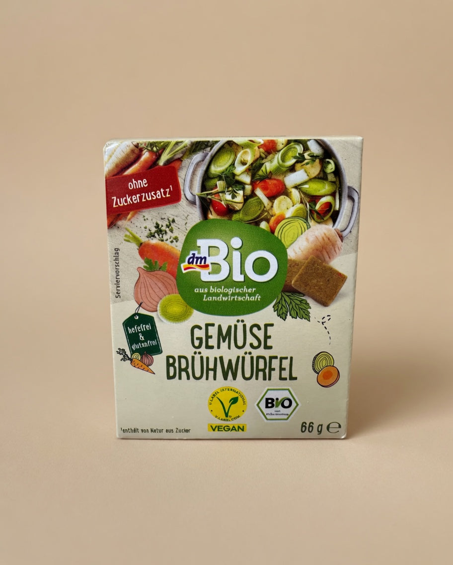 Cubes de Bouillon de Légumes Bio 66g – مكعبات مرق الخضار الطبيعي العضوي