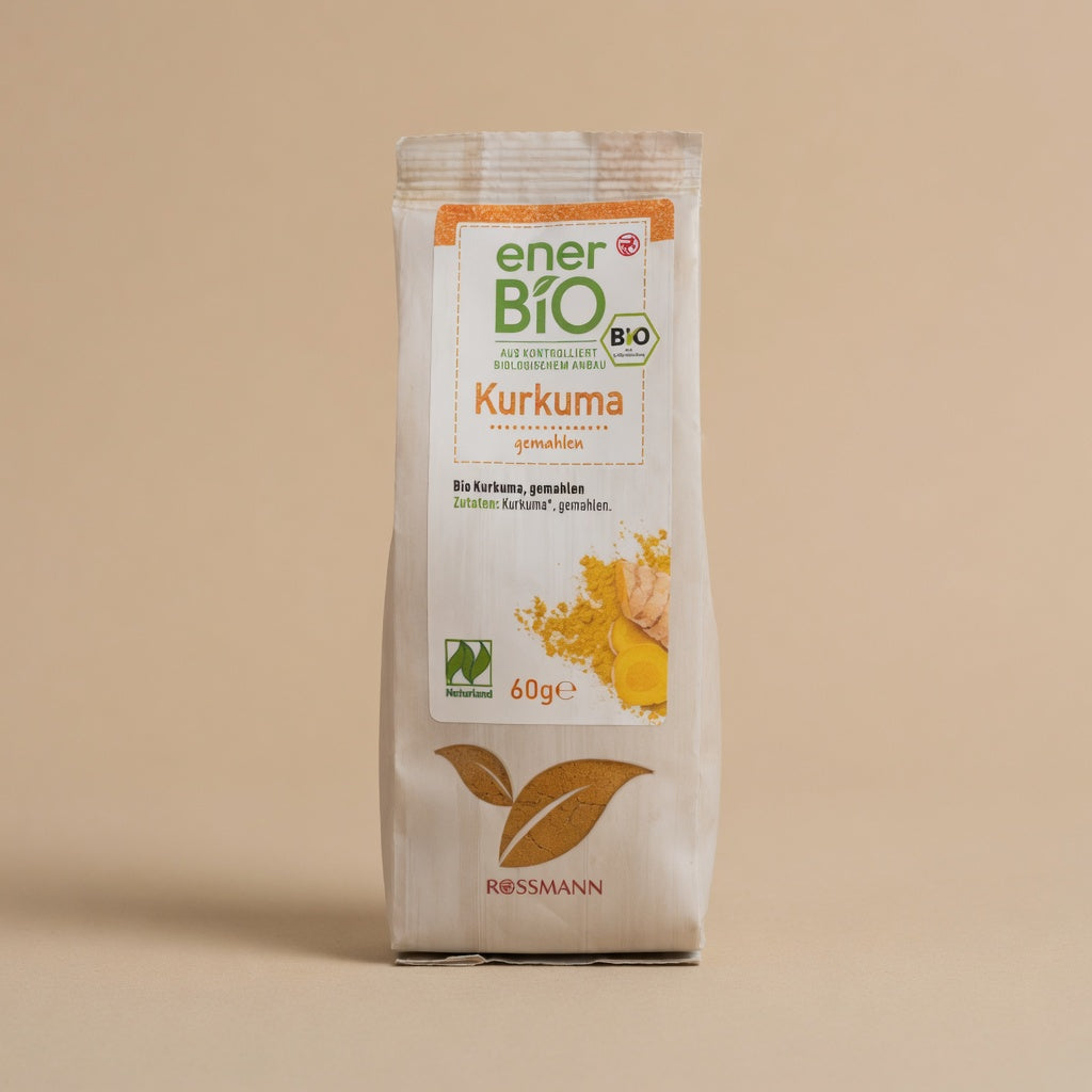 Poudre de Curcuma Bio - Antioxydant Naturel & Anti-inflammatoire - 60g- مسحوق الكركم العضوي