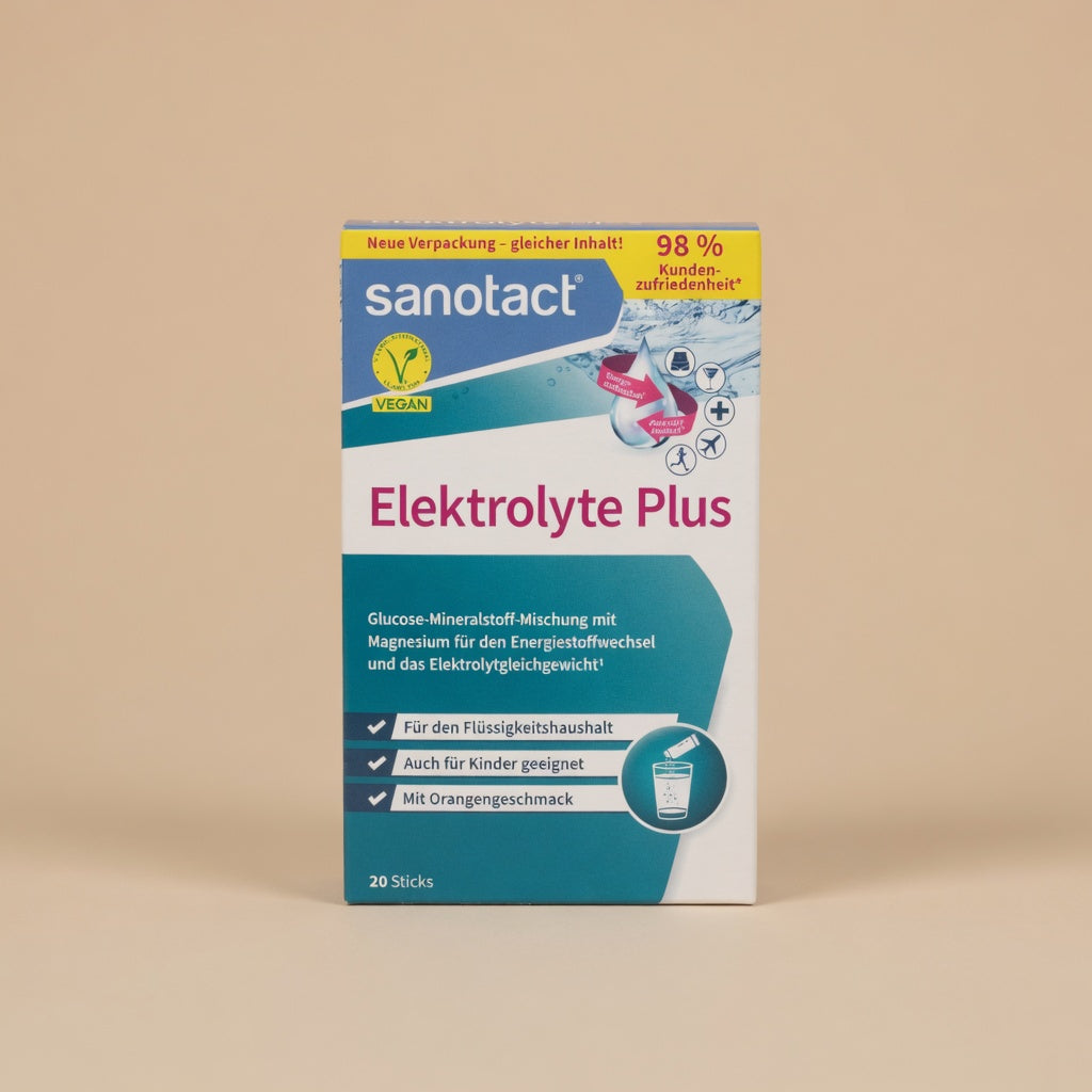 Électrolytes Plus Hydratation & Équilibre Minéral Goût Orange 20 Sticks أكياس الأملاح المعدنية