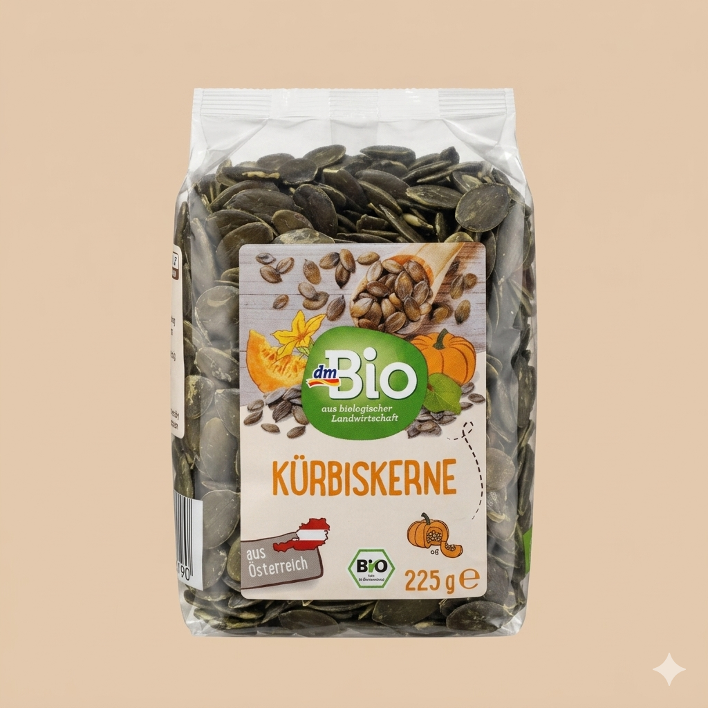 Graines de Courge Bio - Origine Autriche - Ultra Riches en Protéines - 225g- بذور اليقطين العضوية