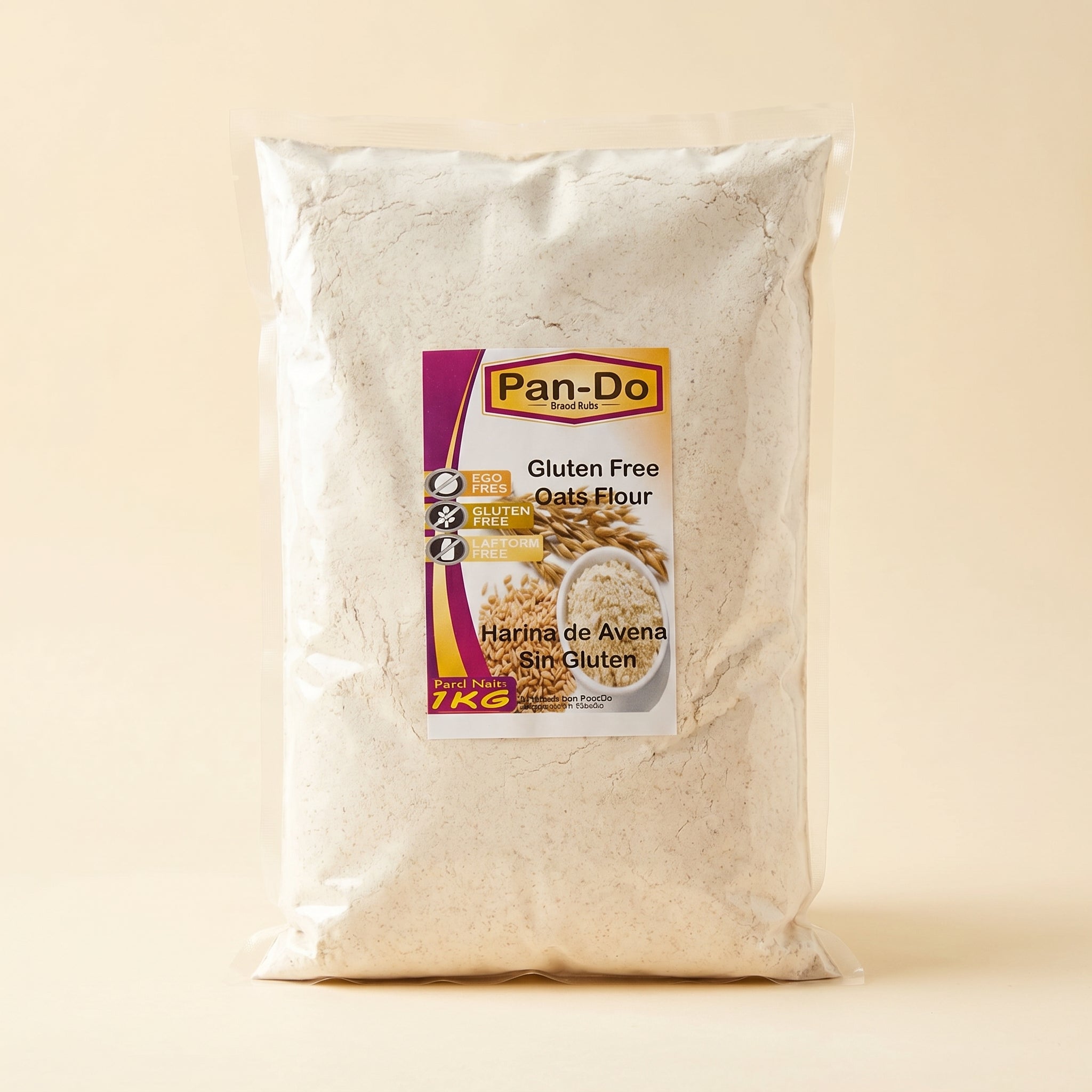 Farine d’Avoine Sans Gluten 1kg- دقيق الشوفان الخالي من الغلوتين