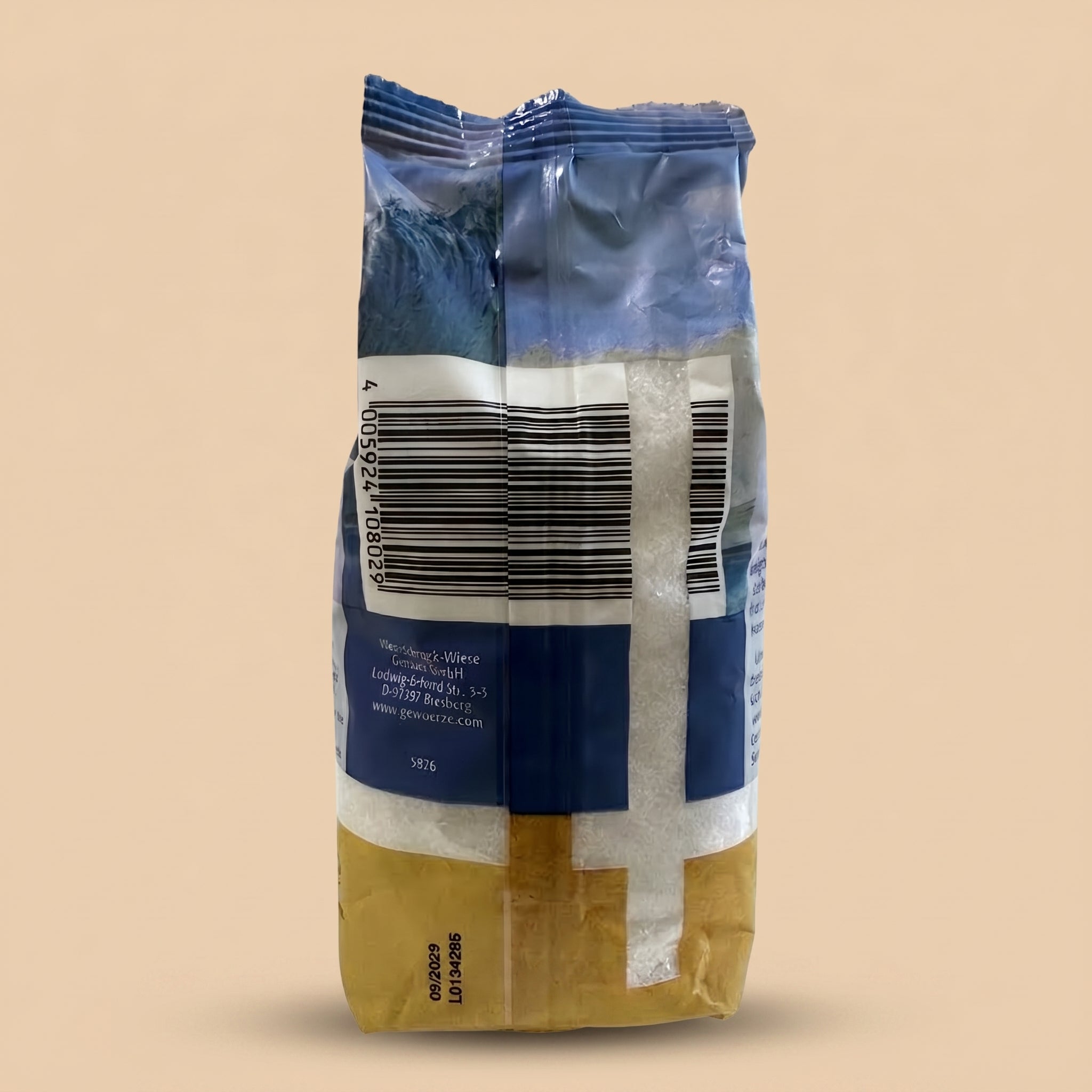 Sel Marin Pur - Fin et Naturellement Sans Gluten - 500g- ملح البحر الطبيعي الخالي من الغلوتين