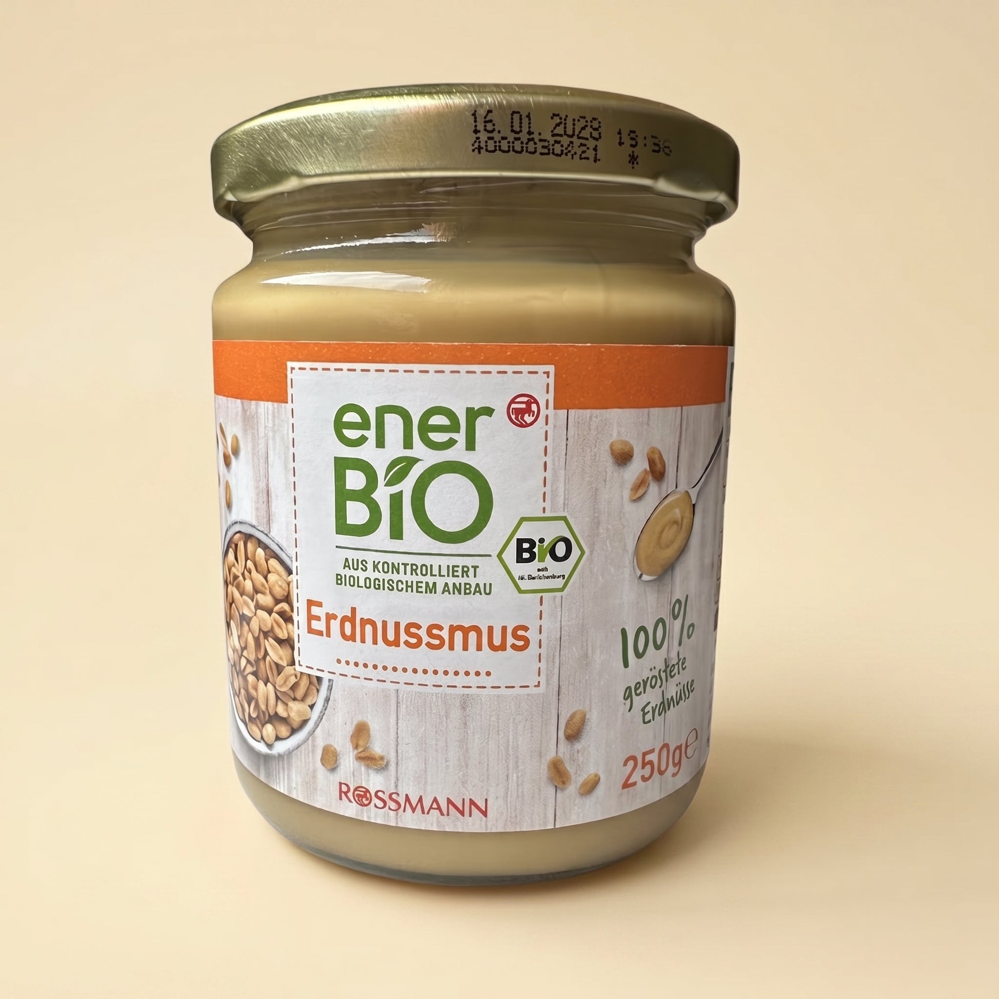 Beurre de Cacahuètes Bio 100% – زبدة الفول السوداني العضوية 100% طبيعية