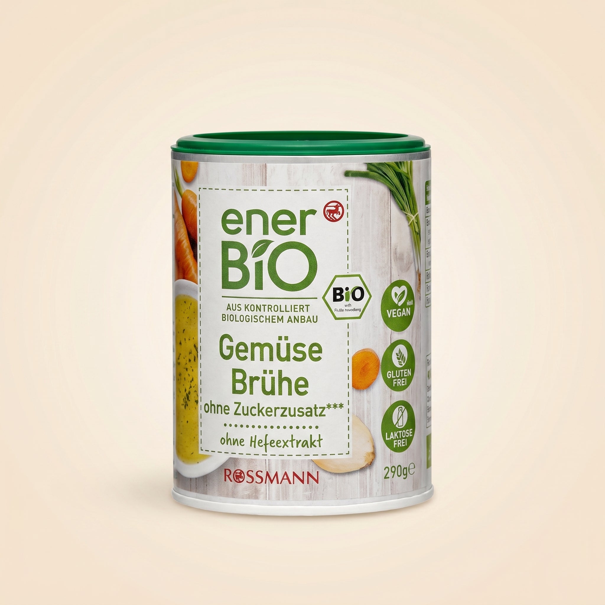 Bouillon de Légumes Bio 290g Sans Sucre Ajouté Sans Gluten Sans Lactose مرق خضار عضوي بودرة