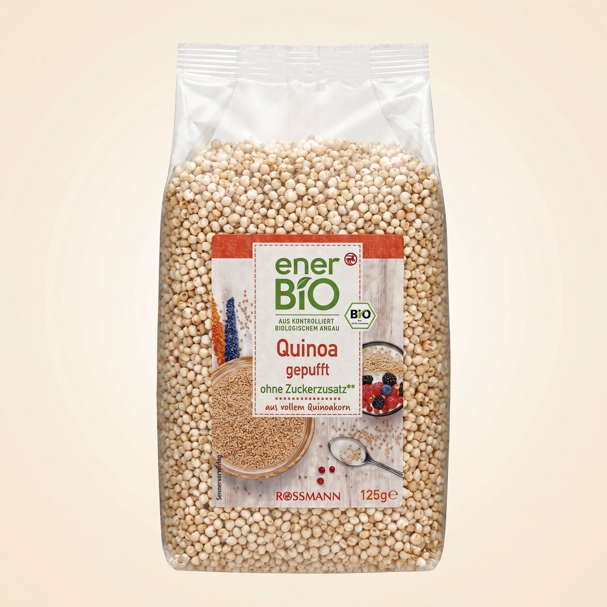 Quinoa Soufflé Bio 125g Sans Sucre Ajouté كينوا منفوخة عضوية