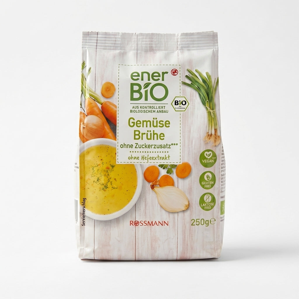 Bouillon de Légumes Bio en Poudre sans gluten – مرق الخضار العضوي بودرة طبيعي وخالٍ من السكر