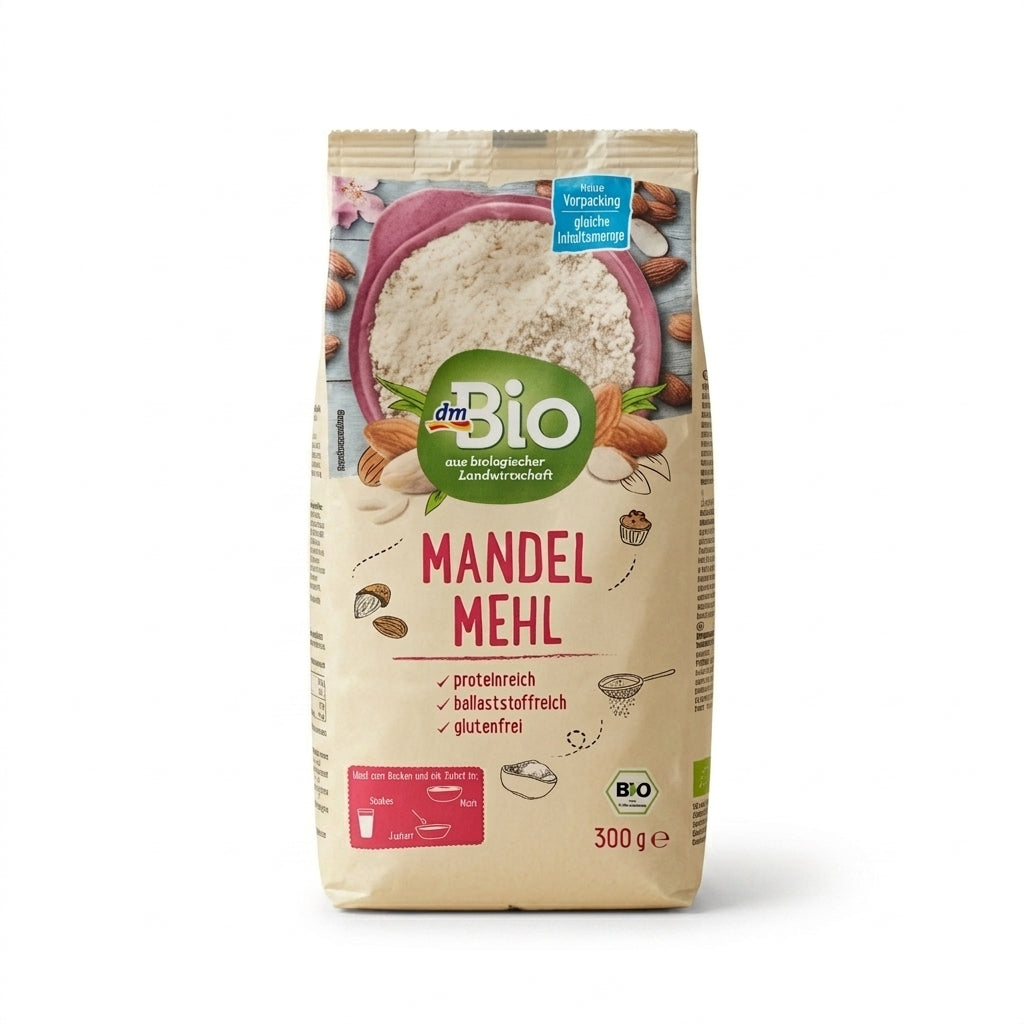 Farine d'amande BIO sans gluten 300g -دقيق اللوز العضوي