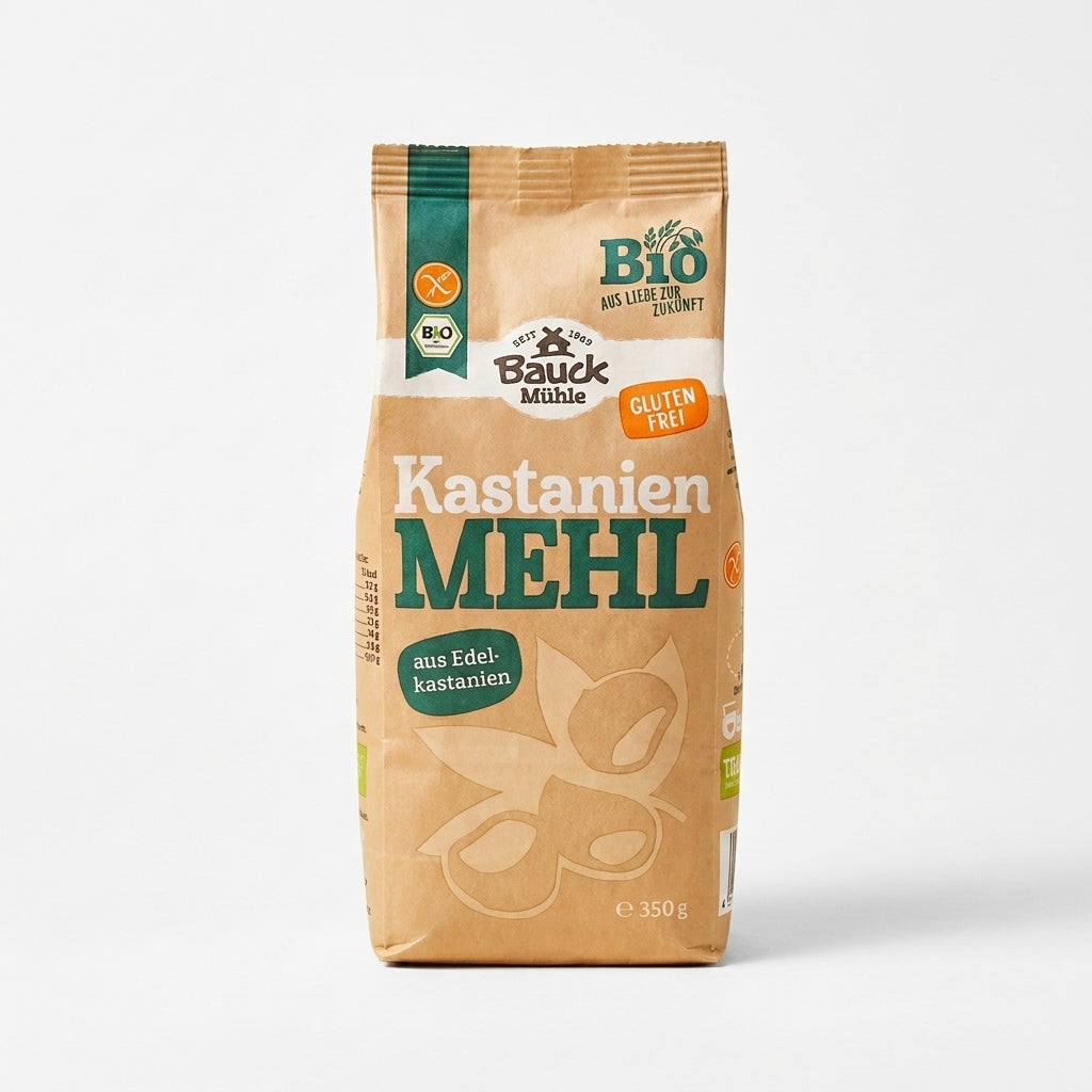 Farine de Châtaigne Bio Sans Gluten 350g -دقيق الكستناء العضوي