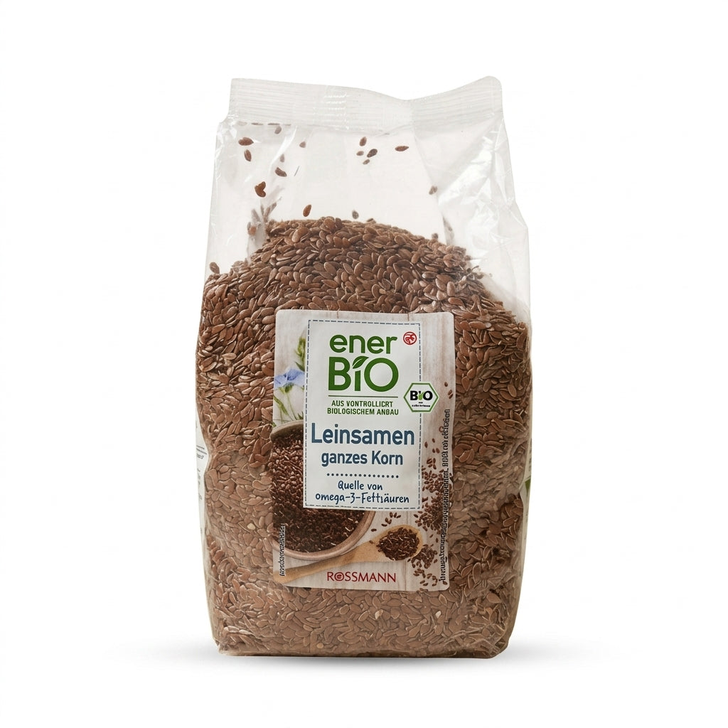 Graines de Lin brun Bio 500g -بذور 3الكتان البنية غنية بالأوميغا-