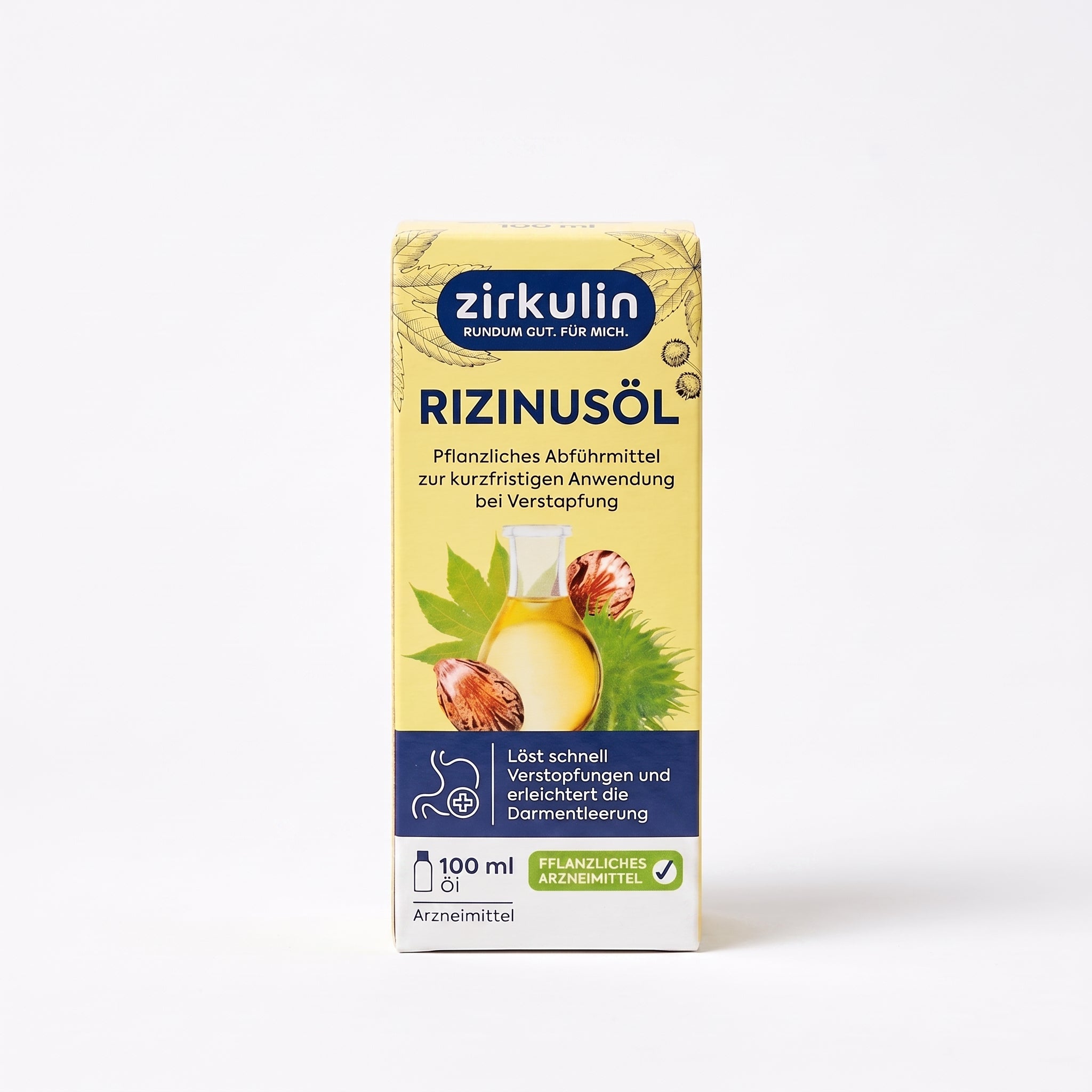 Huile de Ricin Pressée a froid 100ml -زيت الخروع الطبيعي