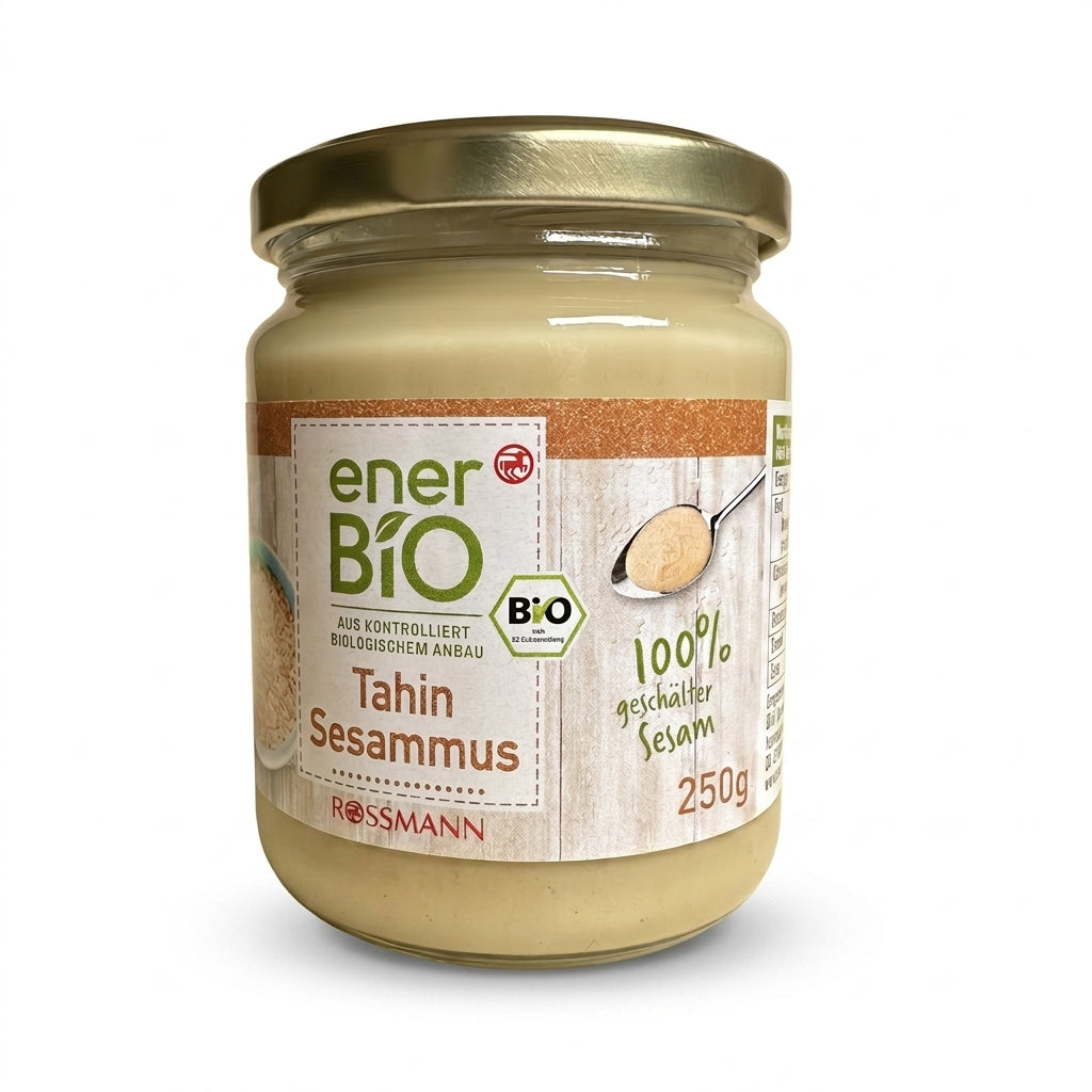 Purée de Sésame BIO 100% Naturelle 250g – %طحينة سمسم طبيعية 100