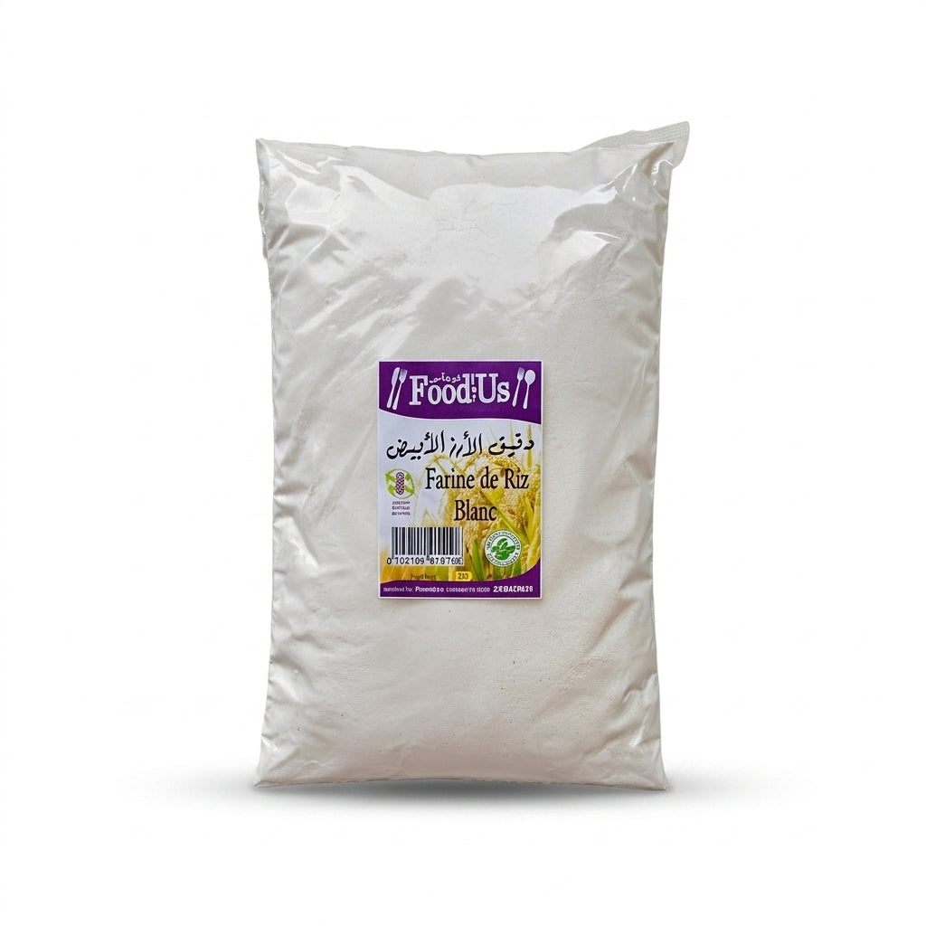 Farine de Riz Blanc 1 Kg Sans Gluten – دقيق الأرز الأبيض