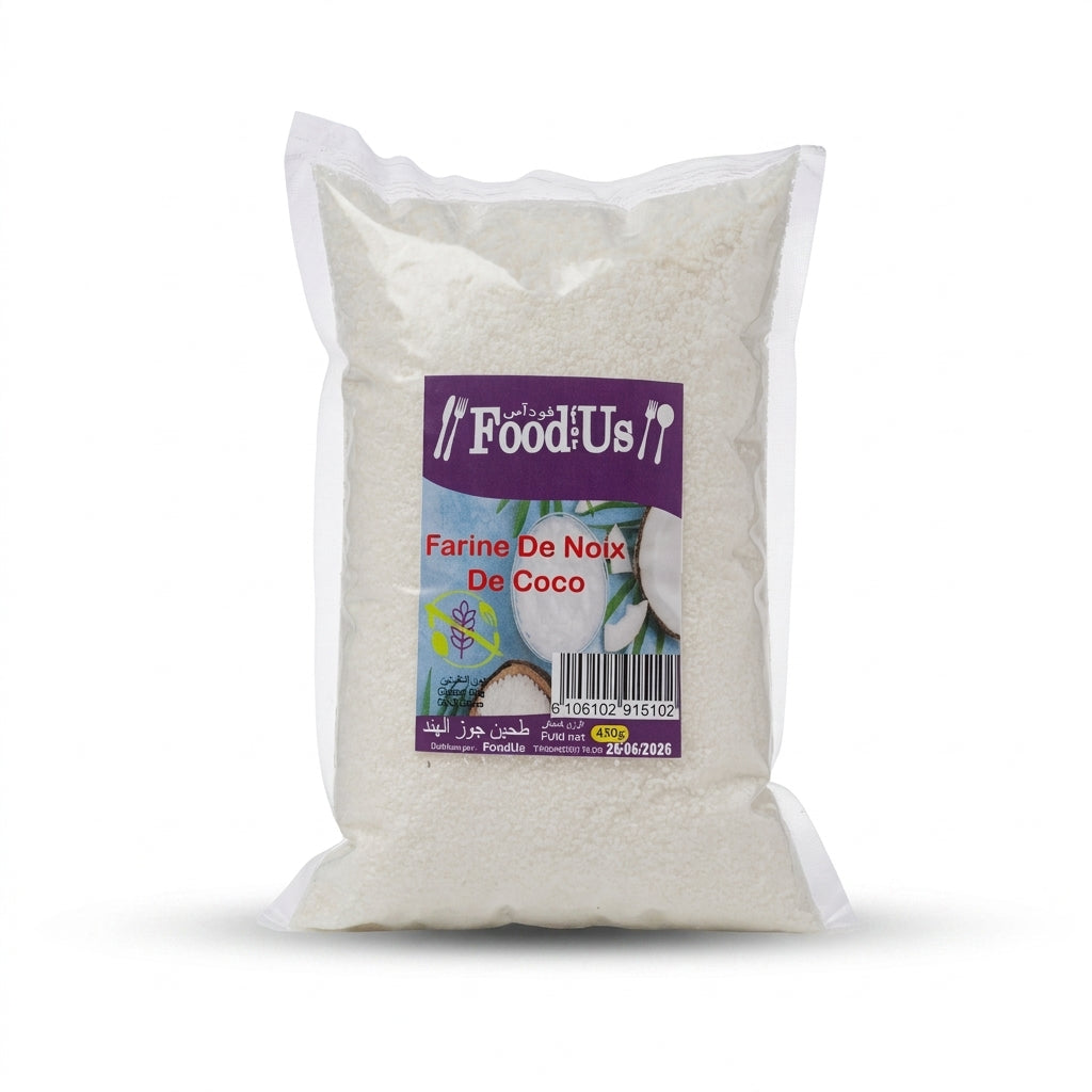 Farine de Noix de Coco Naturelle - دقيق جوز الهند