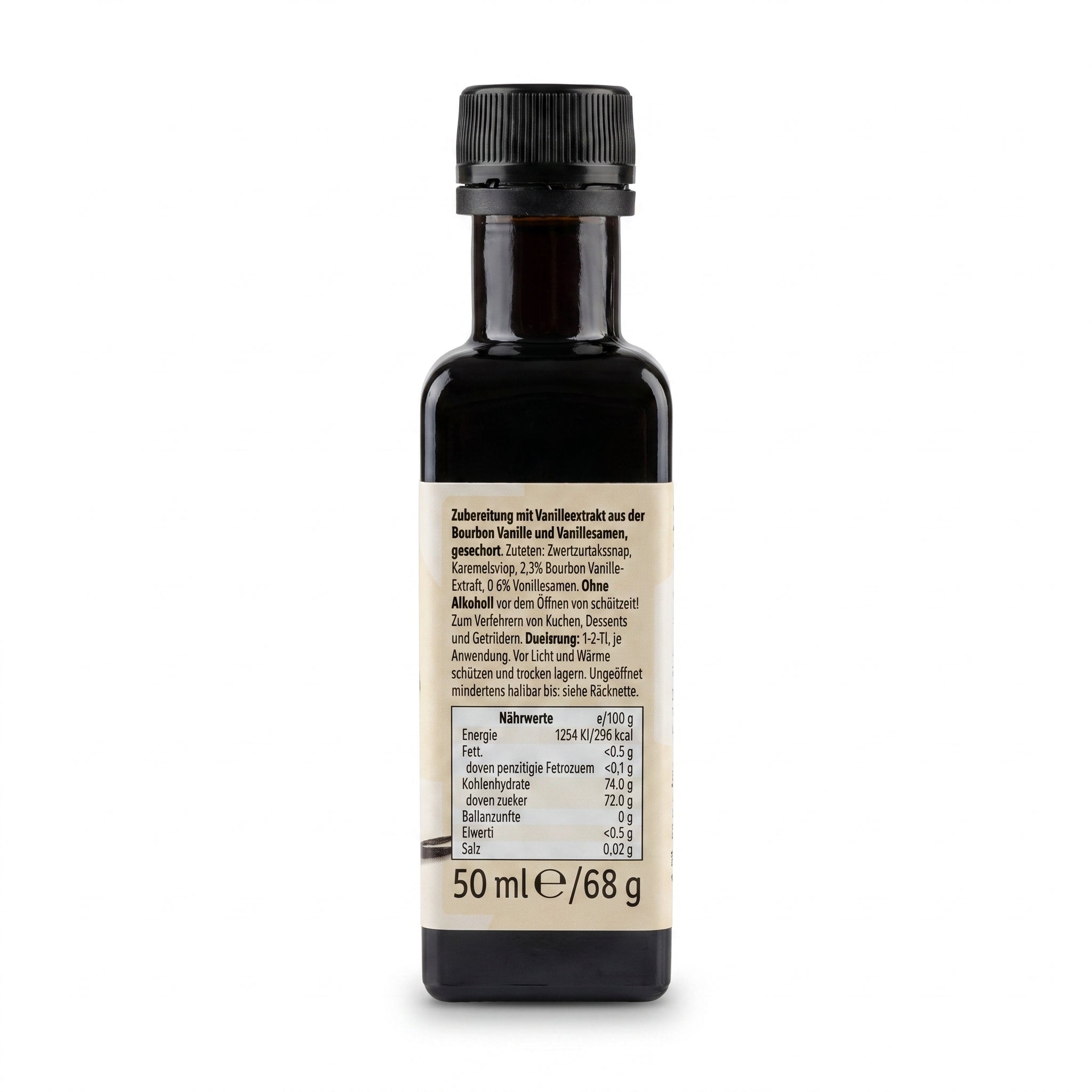Belbake Bourbon Vanille Extrait – Arôme Vanille Bourbon 50ml | Qualité Pâtisserie Premium - مستخلص الفانيليا البوربون 50 مل | بيلبيك | نكهة فاخرة للمخبوزات