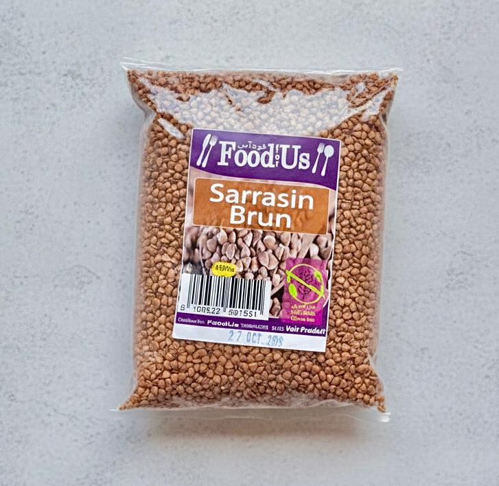 Graines de sarrasin complet 450g sans gluten