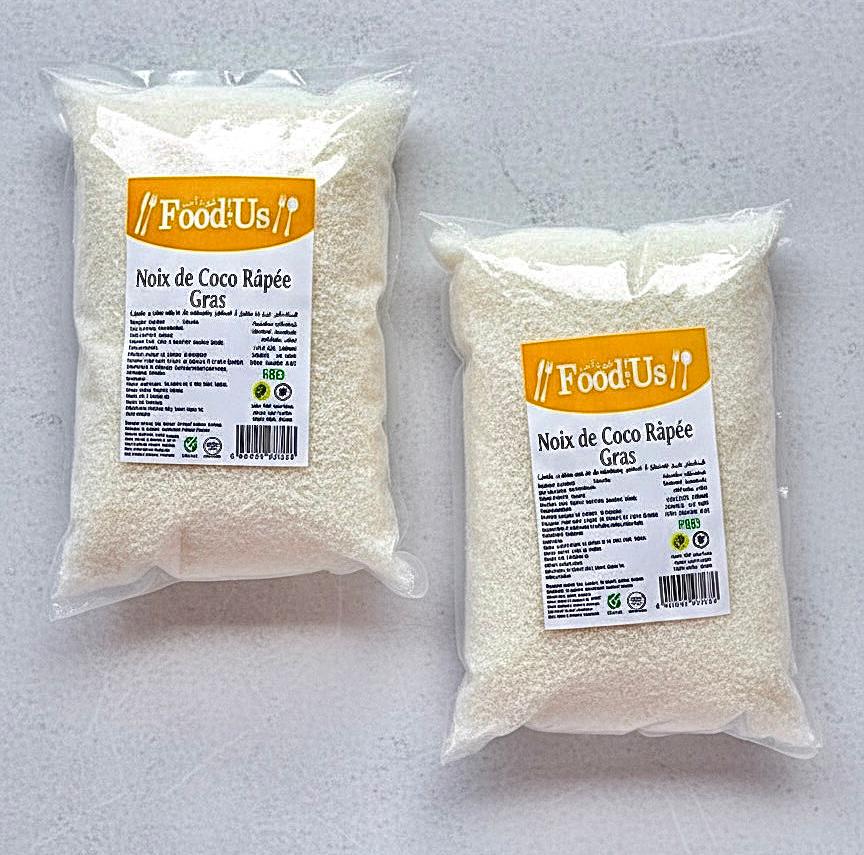 Noix de coco râpée Gras 450g sans gluten