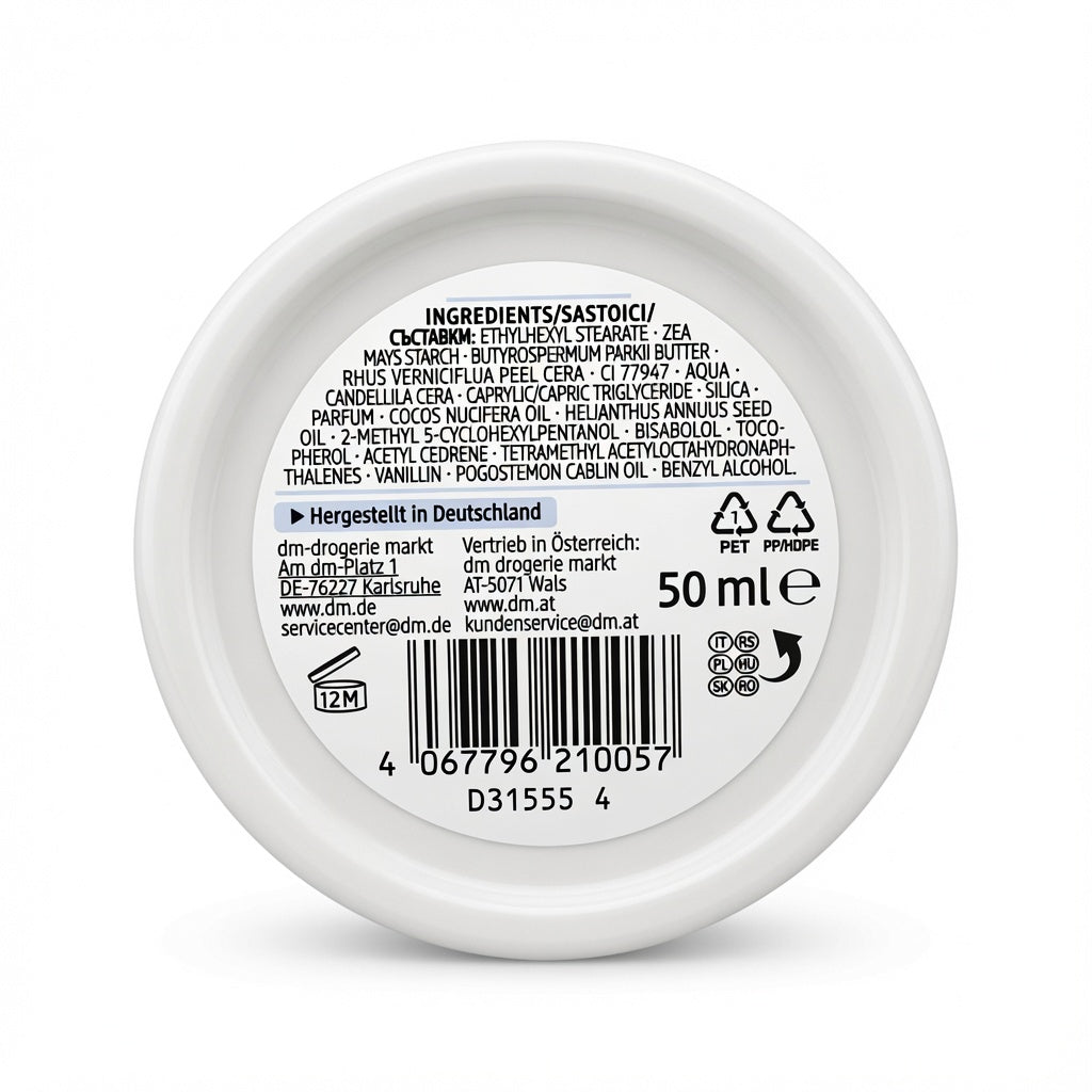 Balea Sensitive Deocreme – Crème Déodorante Sensitive 0% Aluminium (50ml) | كريم مزيل للعرق حساس بدون ألومنيوم