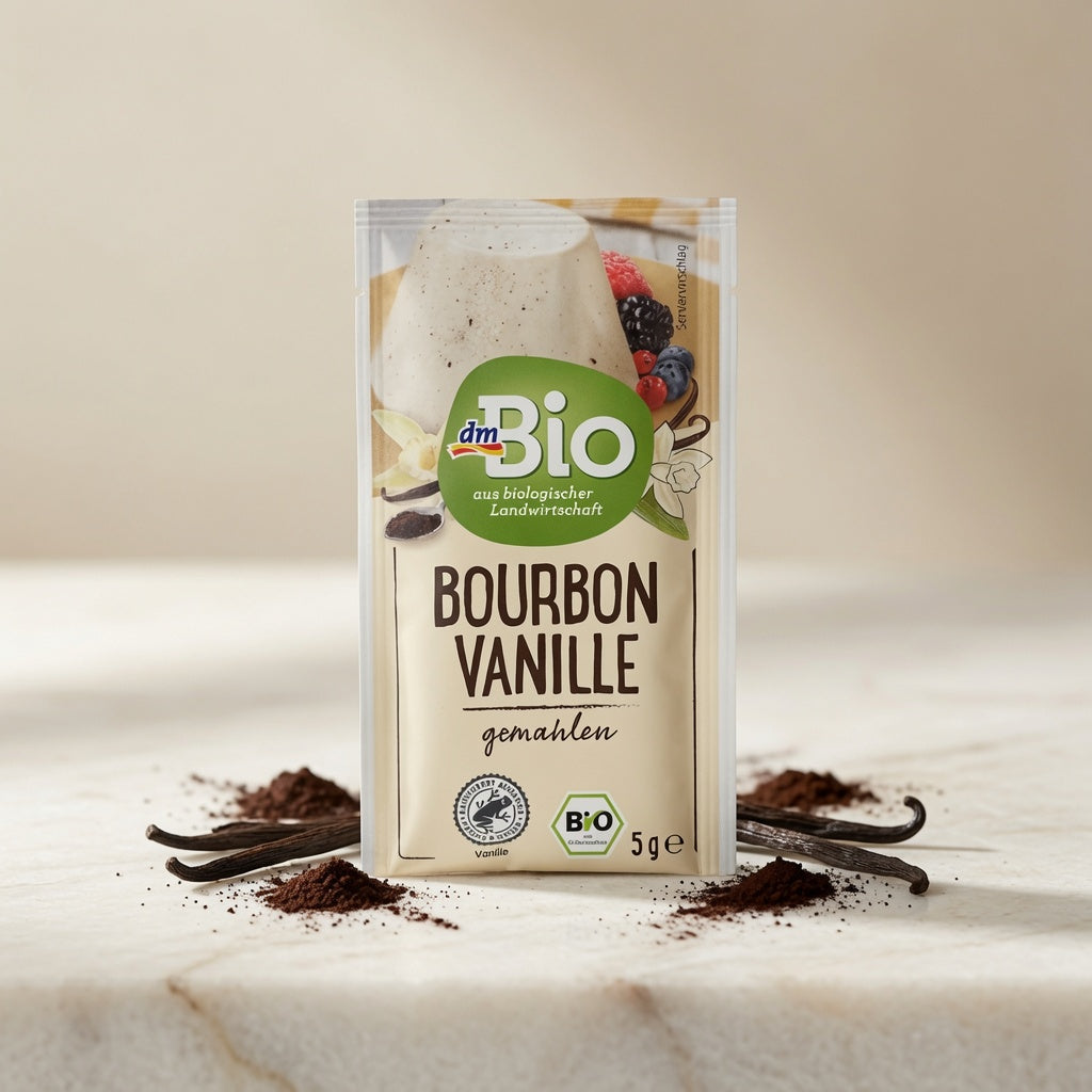 Poudre de Vanille Bourbon Bio - 100% Pure de Madagascar - 5g- فانيليا بوربون المطحونة العضوية