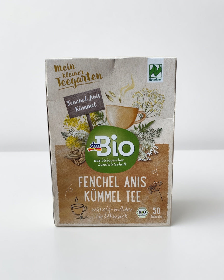 Infusion Digestive Bio Fenouil Anis Carvi النافع، باضيان و الكروية – 50 Sachets