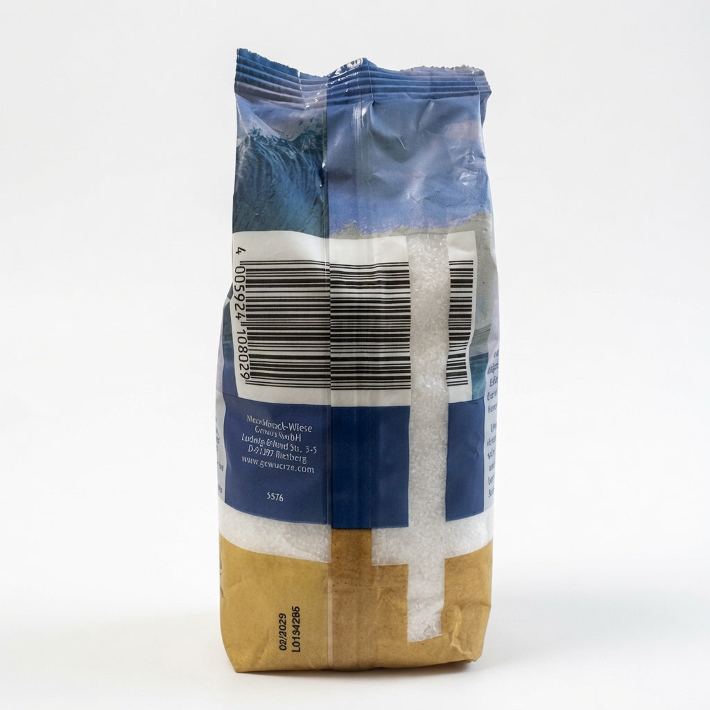 Sel Marin Pur - Fin et Naturellement Sans Gluten - 500g- ملح البحر الطبيعي الخالي من الغلوتين