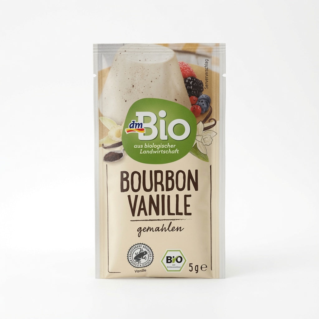 Poudre de Vanille Bourbon Bio - 100% Pure de Madagascar - 5g- فانيليا بوربون المطحونة العضوية