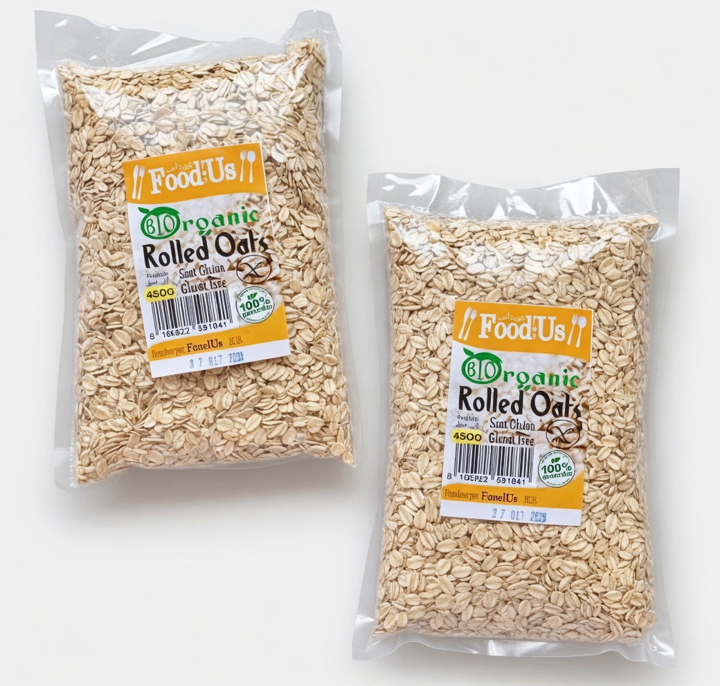 Flocons d’Avoine Bio Sans Gluten 450g – رقائق الشوفان العضوية