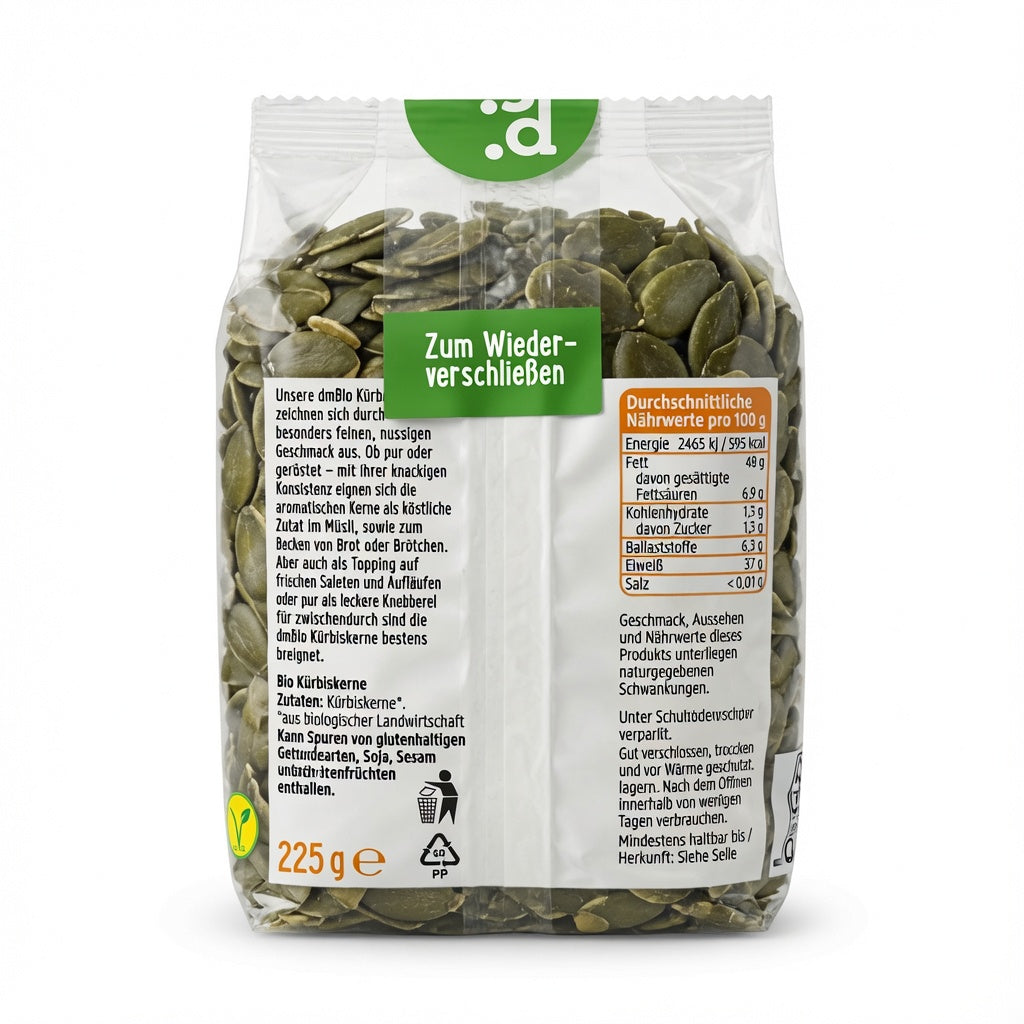 Graines de Courge Croquantes Bio 200g بذور القرع العضوية