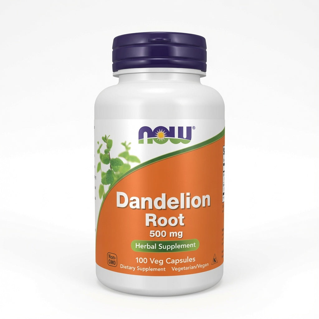 Racine de Pissenlit (Dandelion Root) 500 mg - Détox & Digestion - 100 Gélules Végétales- كبسولات جذور الهندباء
