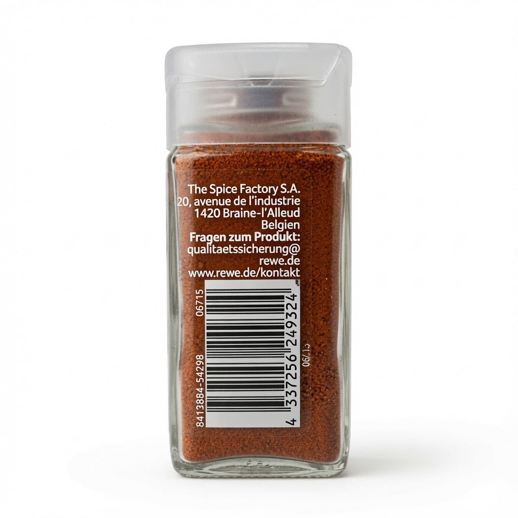 Poivre de Cayenne Moulu REWE 39g فلفل كايين حار مطحون من ريوي - جودة عالية
