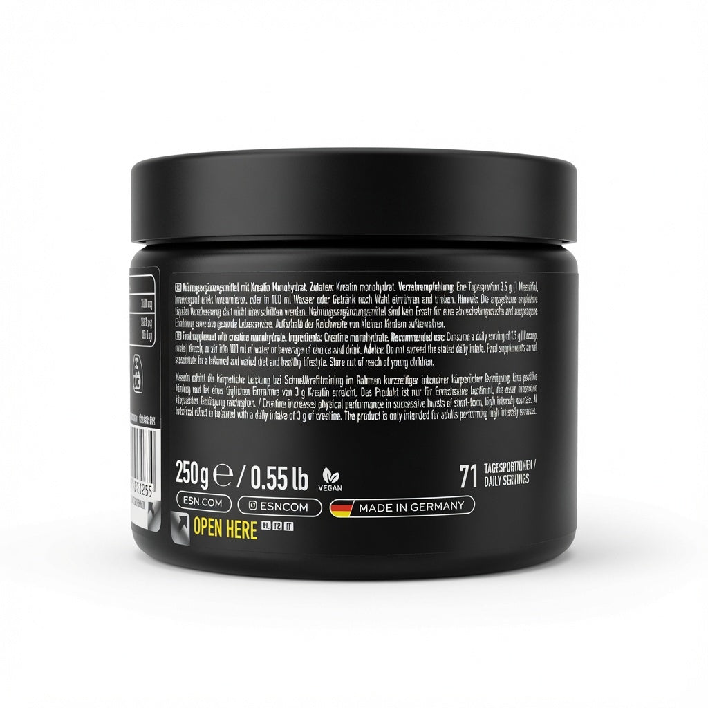 ESN Ultrapure Creatine – Créatine Monohydrate Premium (250g) | كرياتين مونوهيدرات فاخر
