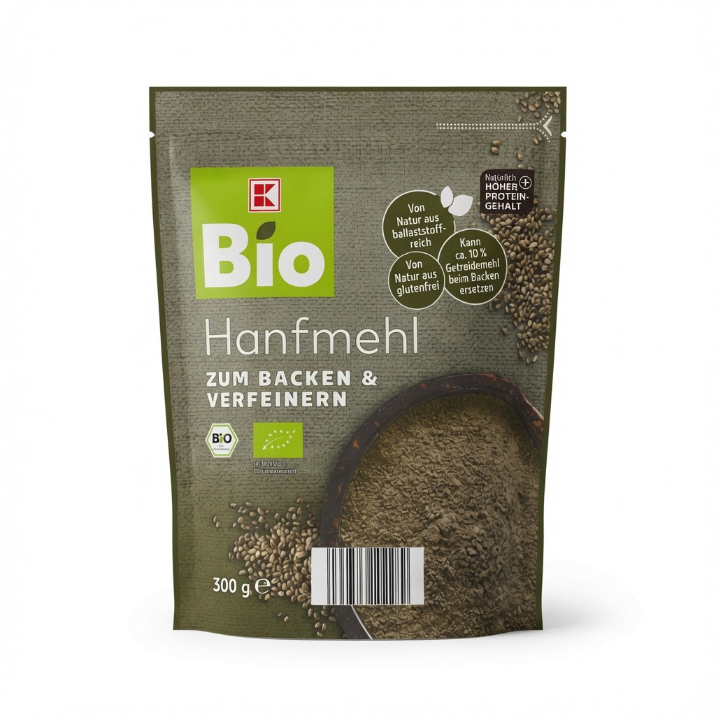 Farine de Chanvre Bio Sans Gluten 300g دقيق القنب العضوي