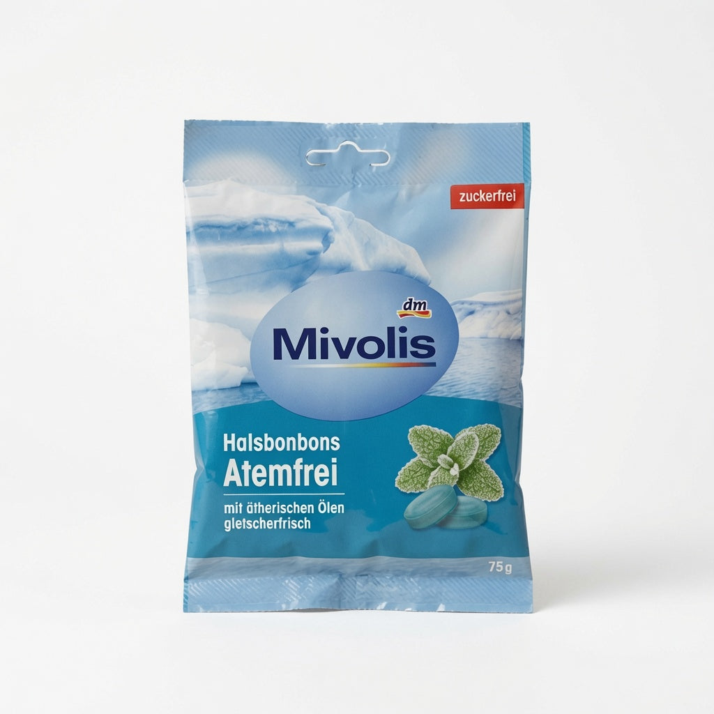 Pastilles Gorge Atemfrei Fraîcheur 75g - أقراص منعشة بالنعناع
