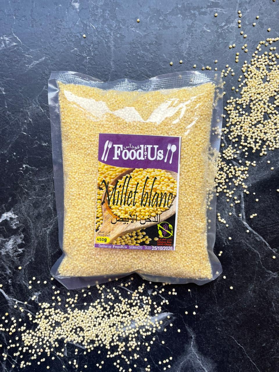 Graine de Millet jaune 450g sans gluten