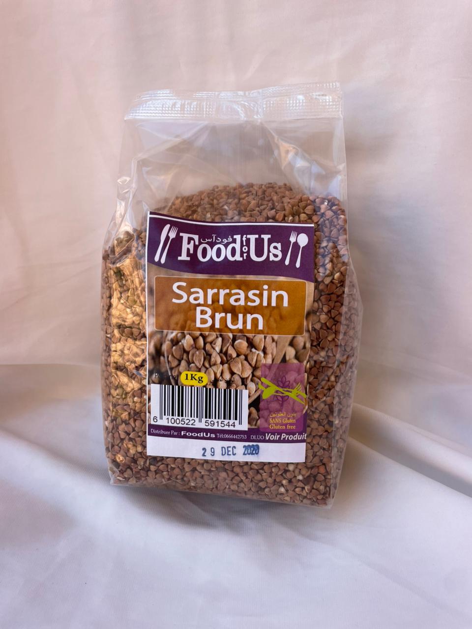 Graines de sarrasin complet 1kg sans gluten