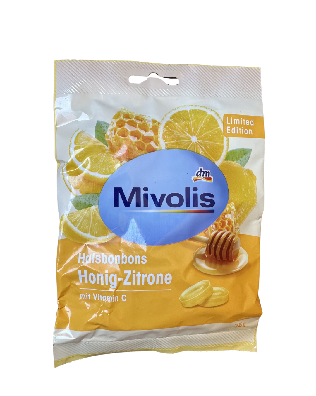 Pastilles Gorge Miel Citron Vitamine C 75g - أقراص الحلق بالعسل والليمون