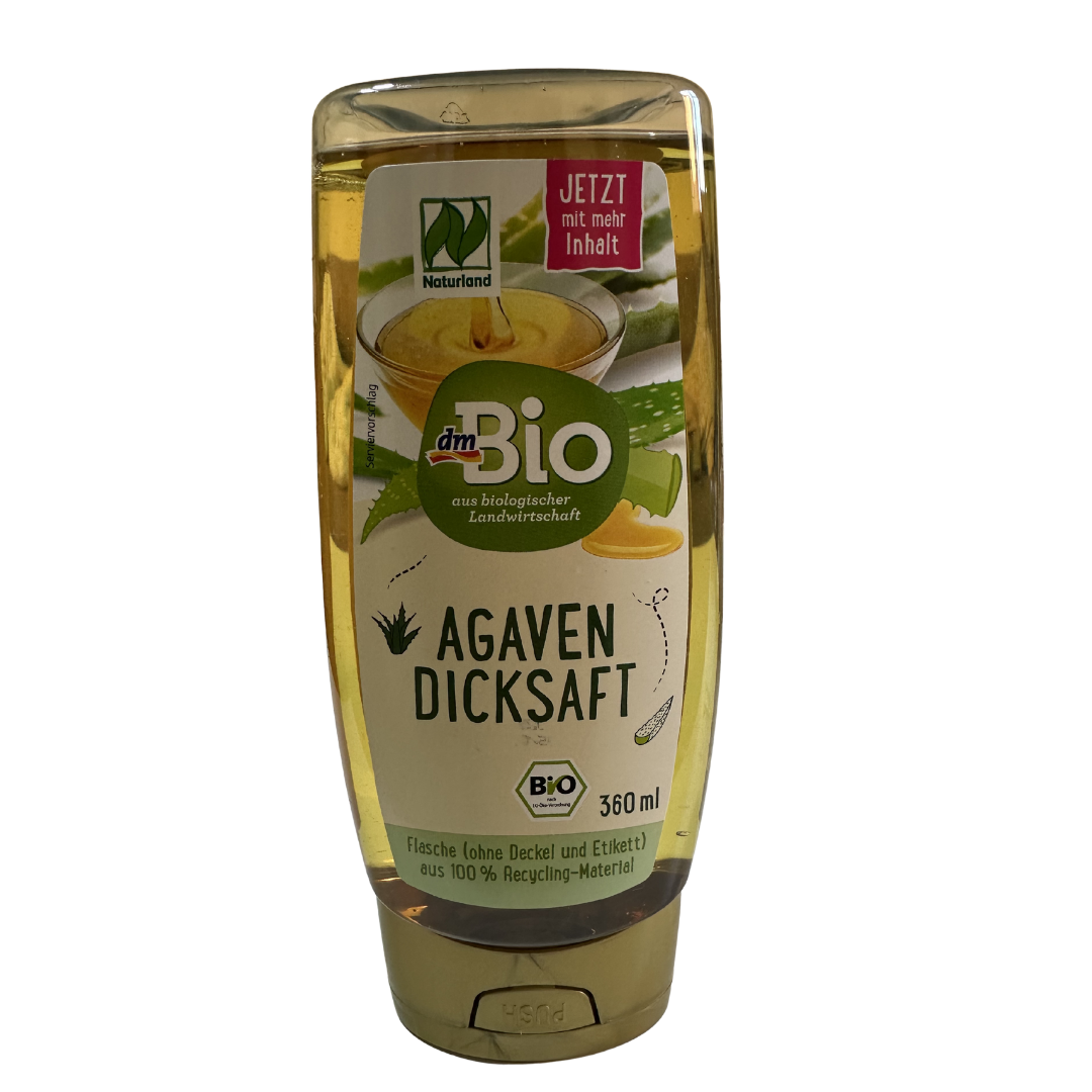 Sirop d'Agave Bio - Alternative Naturelle au Sucre - 360 ml-شراب الصبار (الأغاف) العضوي