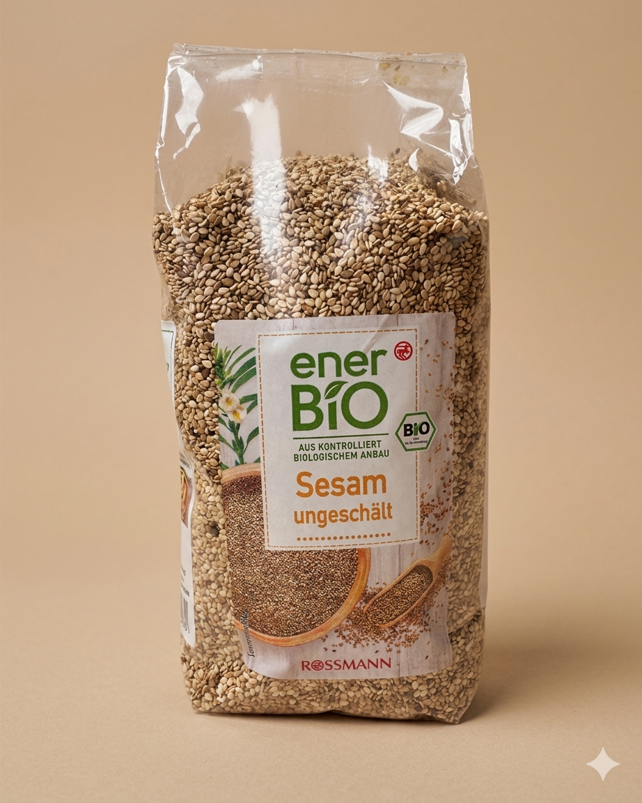 Graines de Sésame Bio 500g  – بذور السمسم غنية بالبروتين والألياف