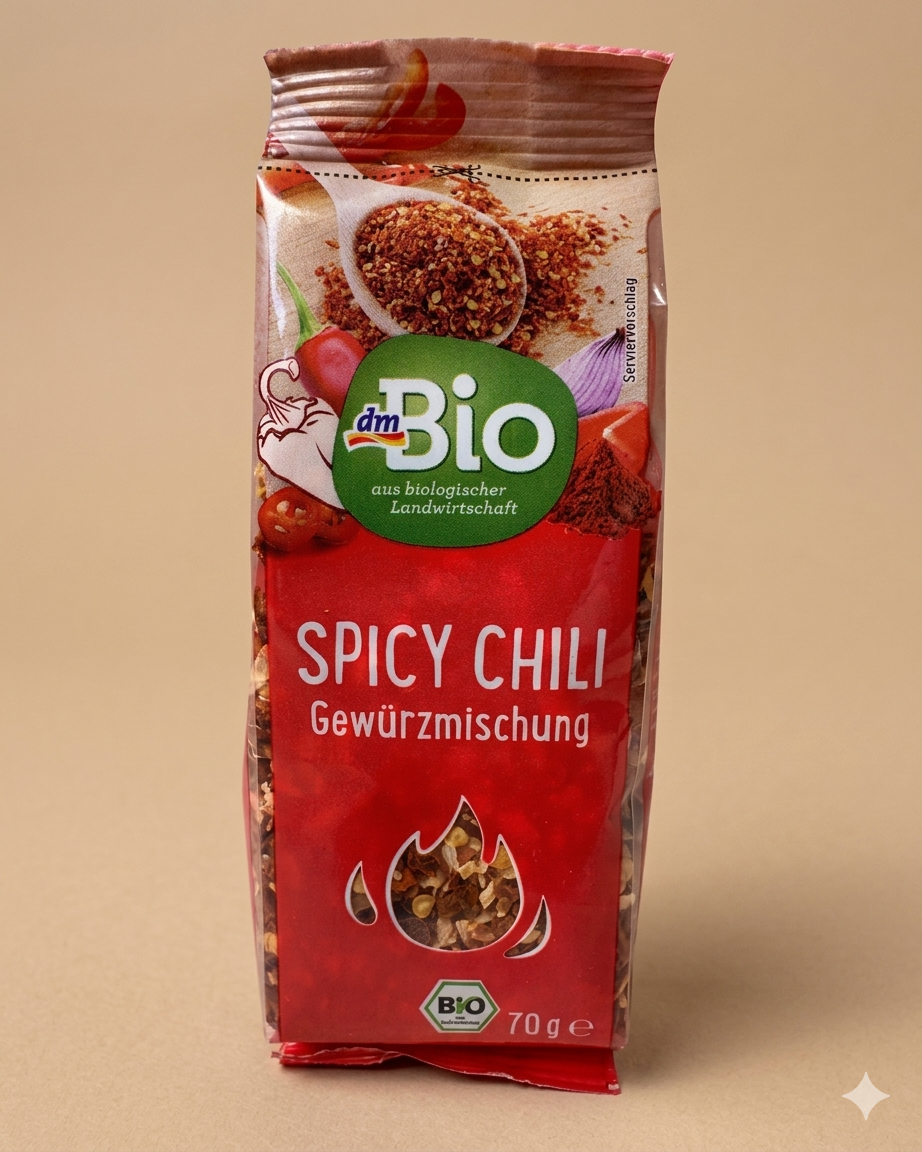Spicy Chili – Mélange d’Épices Bio 70g – خليط التوابل الحار نكهة مكسيكية غنية
