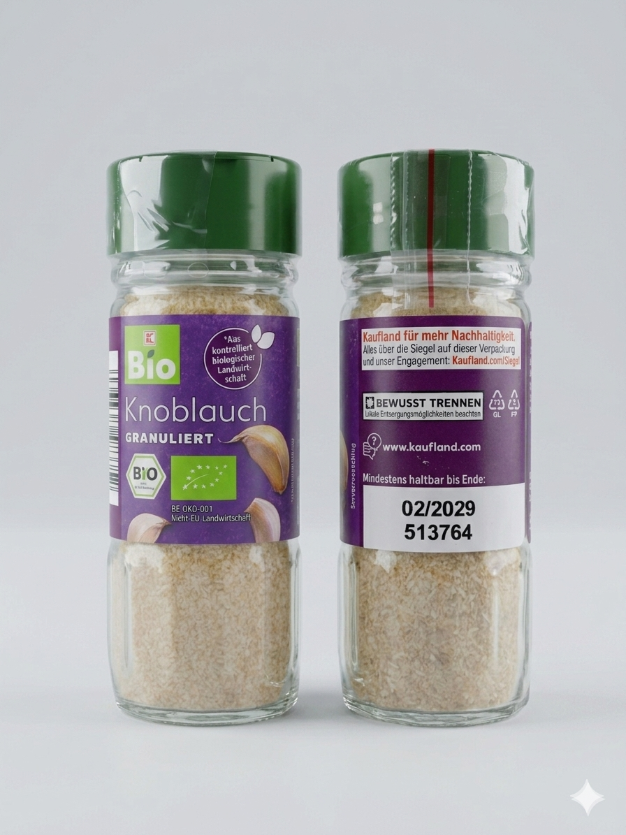 Ail Granulé Biologique مسحوق  الثوم العضوي