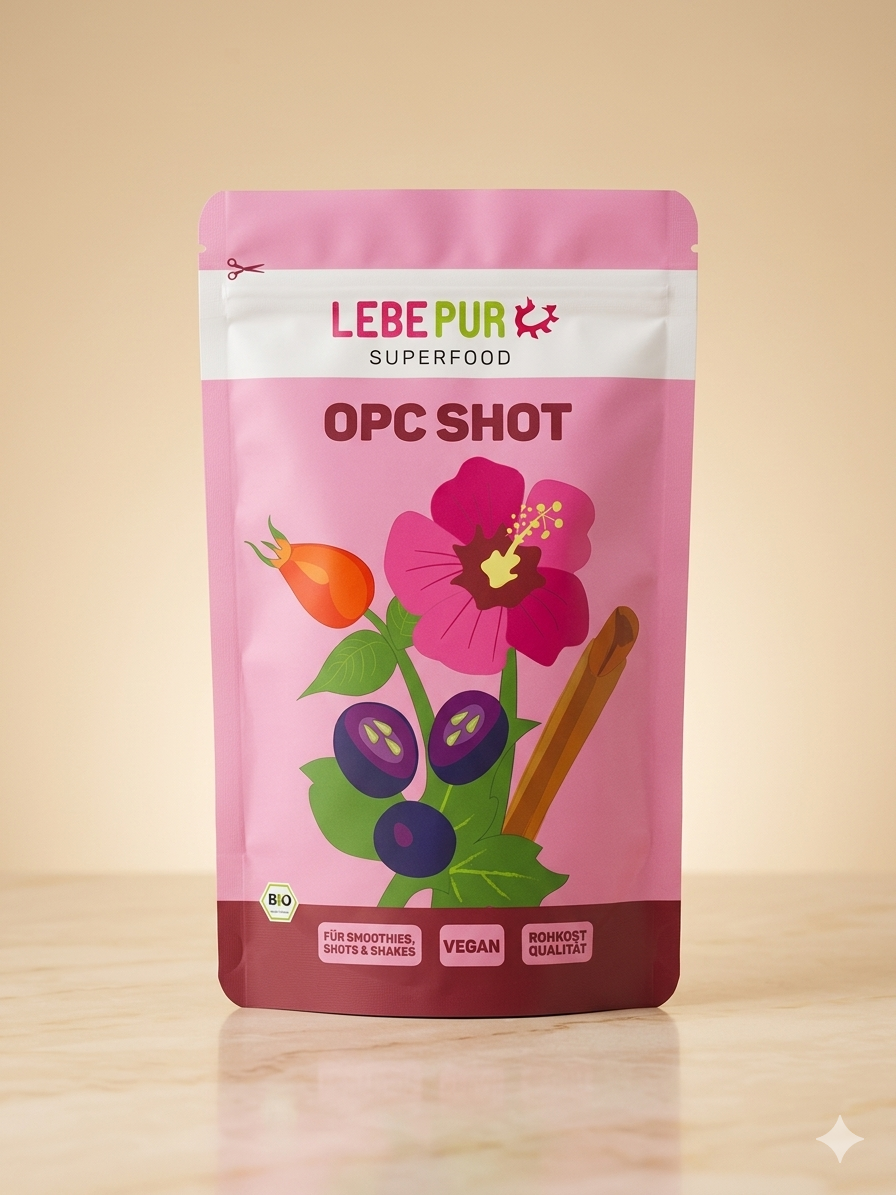 Poudre Superfood Bio 125g  Riche en Antioxydants Qualité Crue  مسحوق بخلاصة بذور العنب العضوية غني بمضادات الأكسدة للعصائر والمشروبات