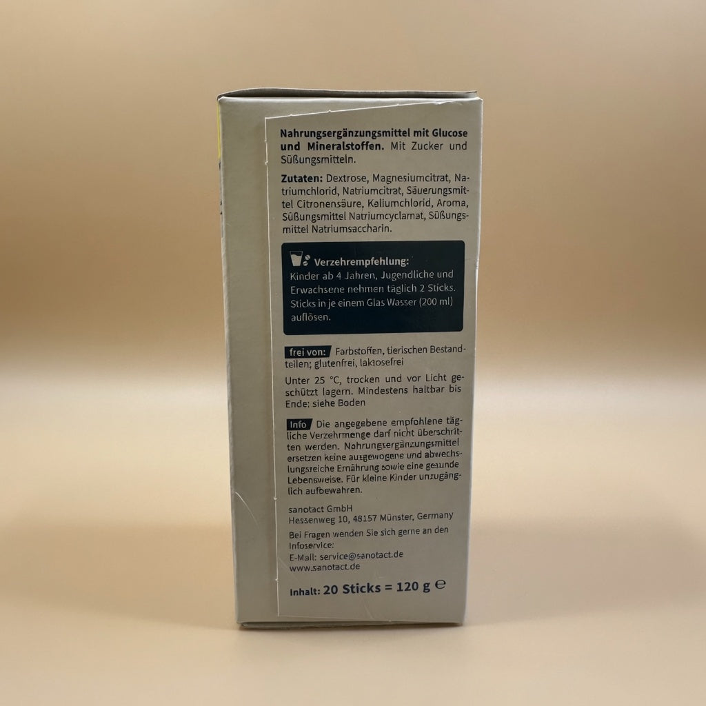 Électrolytes Plus Hydratation & Équilibre Minéral Goût Orange 20 Sticks  أكياس الأملاح المعدنية