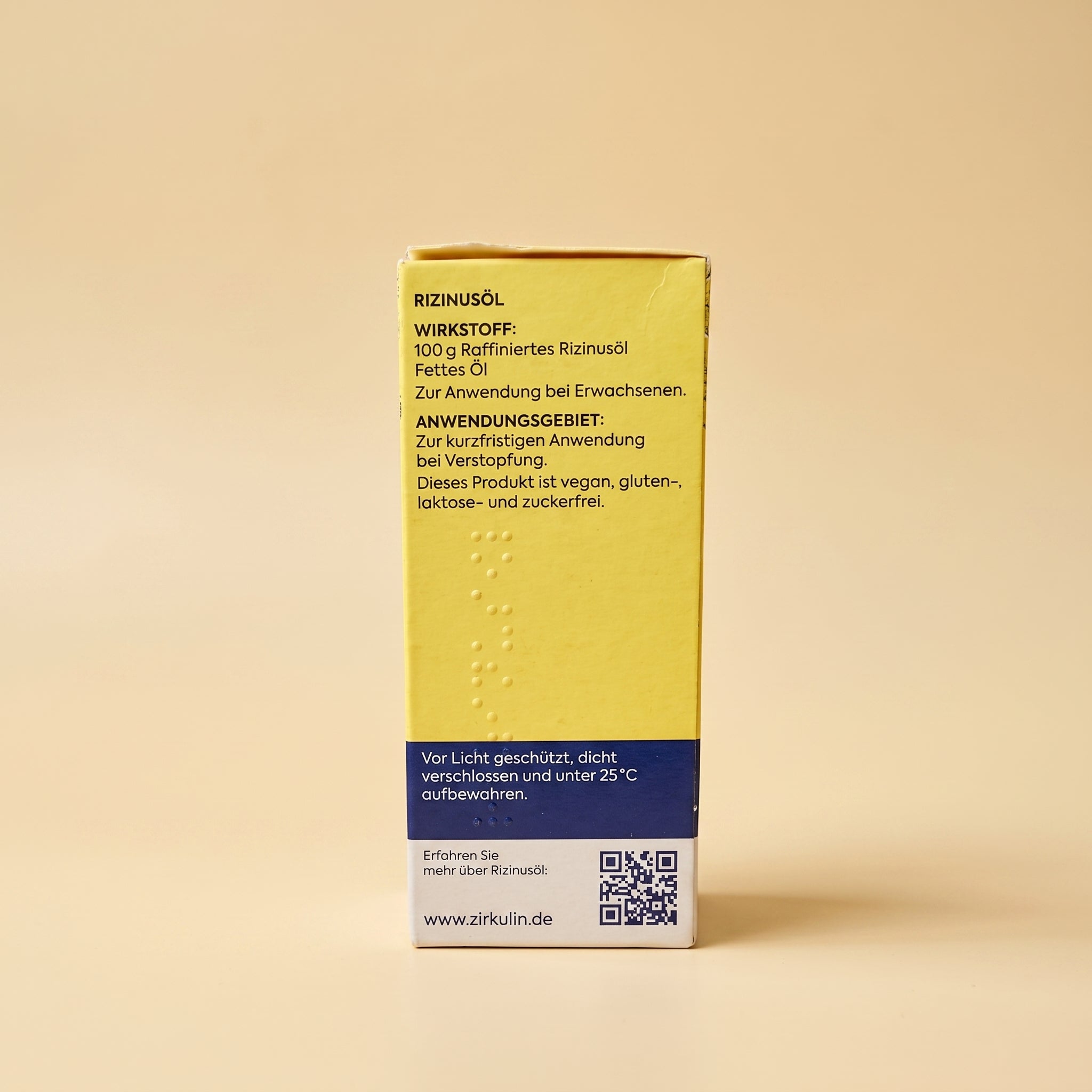 Huile de Ricin Pressée a froid 100ml -زيت الخروع الطبيعي
