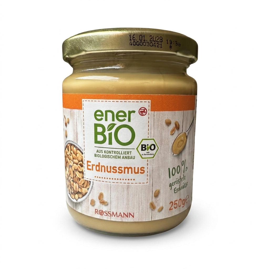 Beurre de Cacahuètes Bio 100% – زبدة الفول السوداني العضوية 100% طبيعية